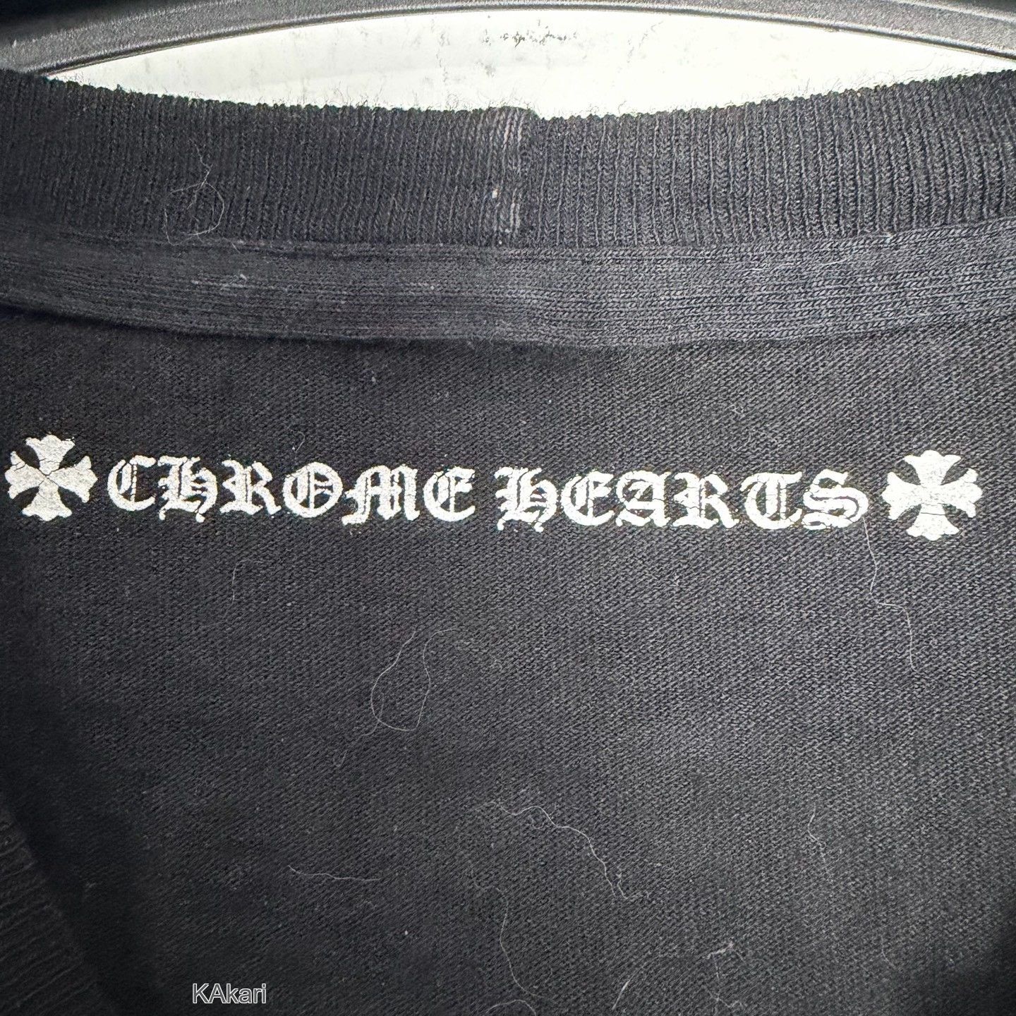 Chrome Hearts Chrome Hearts Black USA Sanskrit Slogan Tee Size US M / EU 48-50 / 2 - 3 Thumbnail