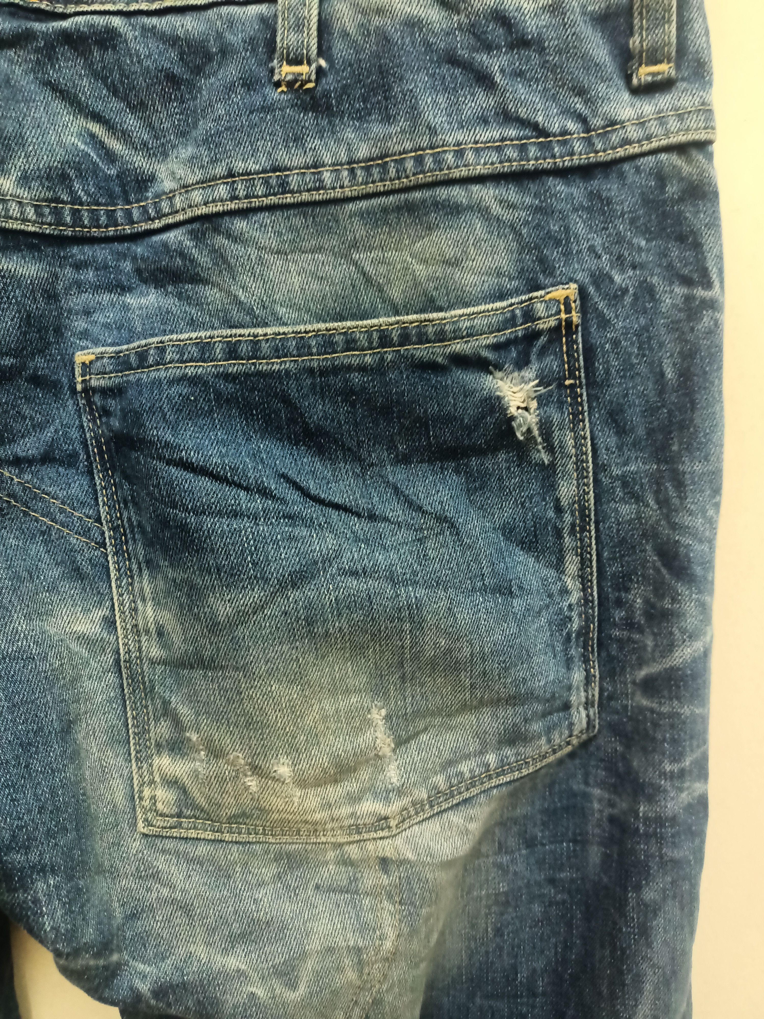 G-Star G-Star Raw Distress Rider Jeans Size US 36 / EU 52 - 8 Thumbnail