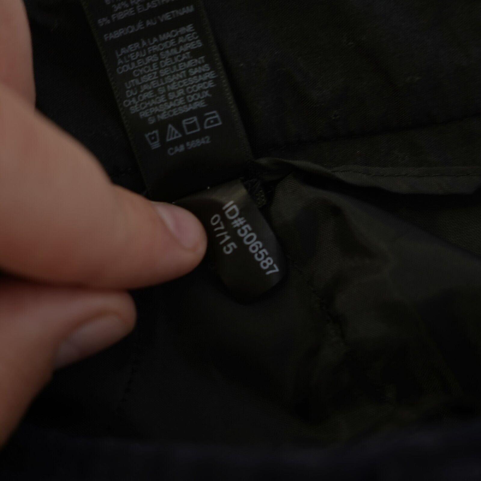 Express Express Columnist Blue Check Polyeter Blend Dress Pants 2R 3 Size 26" / US 2 / IT 38 - 7 Thumbnail