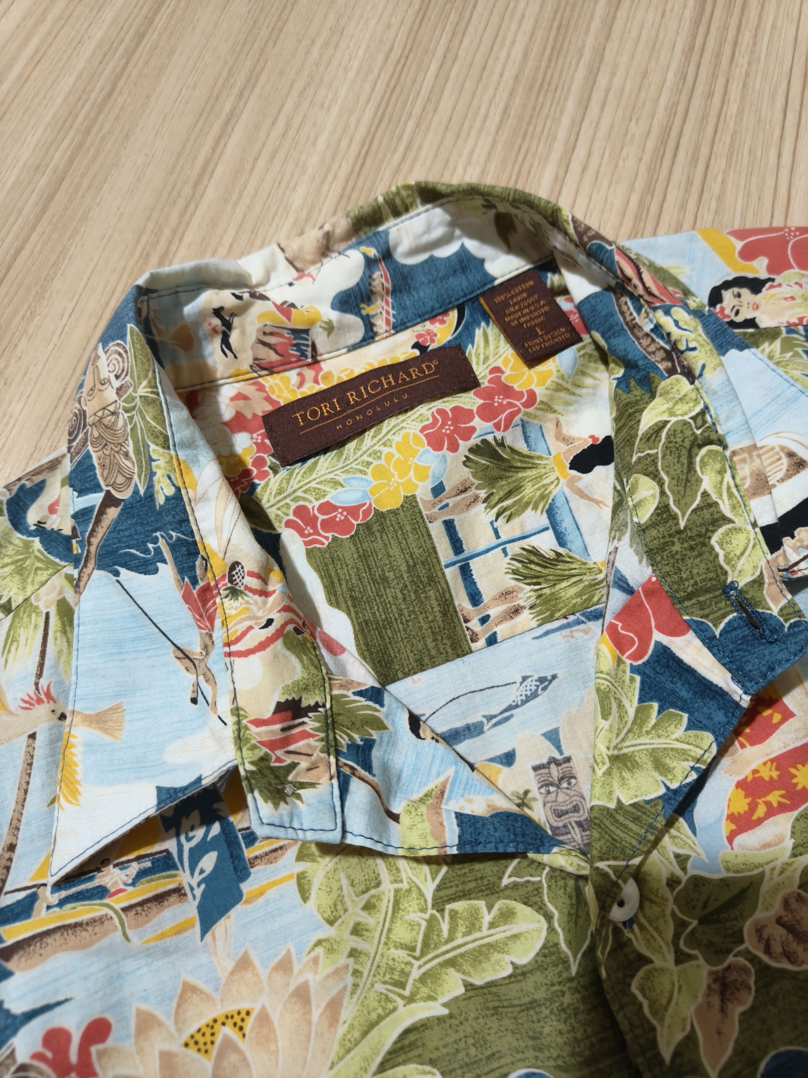 Tori Richard TORI RICHARD HAWAIIAN SHIRT Size US M / EU 48-50 / 2 - 5 Thumbnail