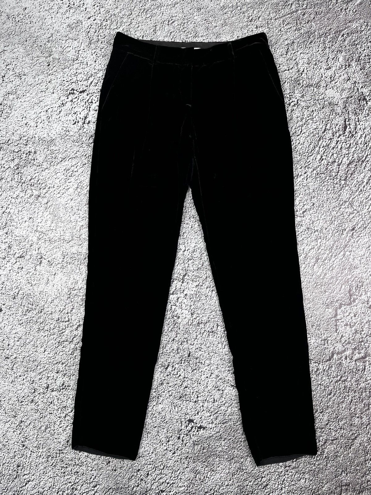 Diane von Furstenberg Vintage Y2K Diane Von Furstenberg velvet old money pants Size 27" / US 4 / IT 40 - 1 Thumbnail