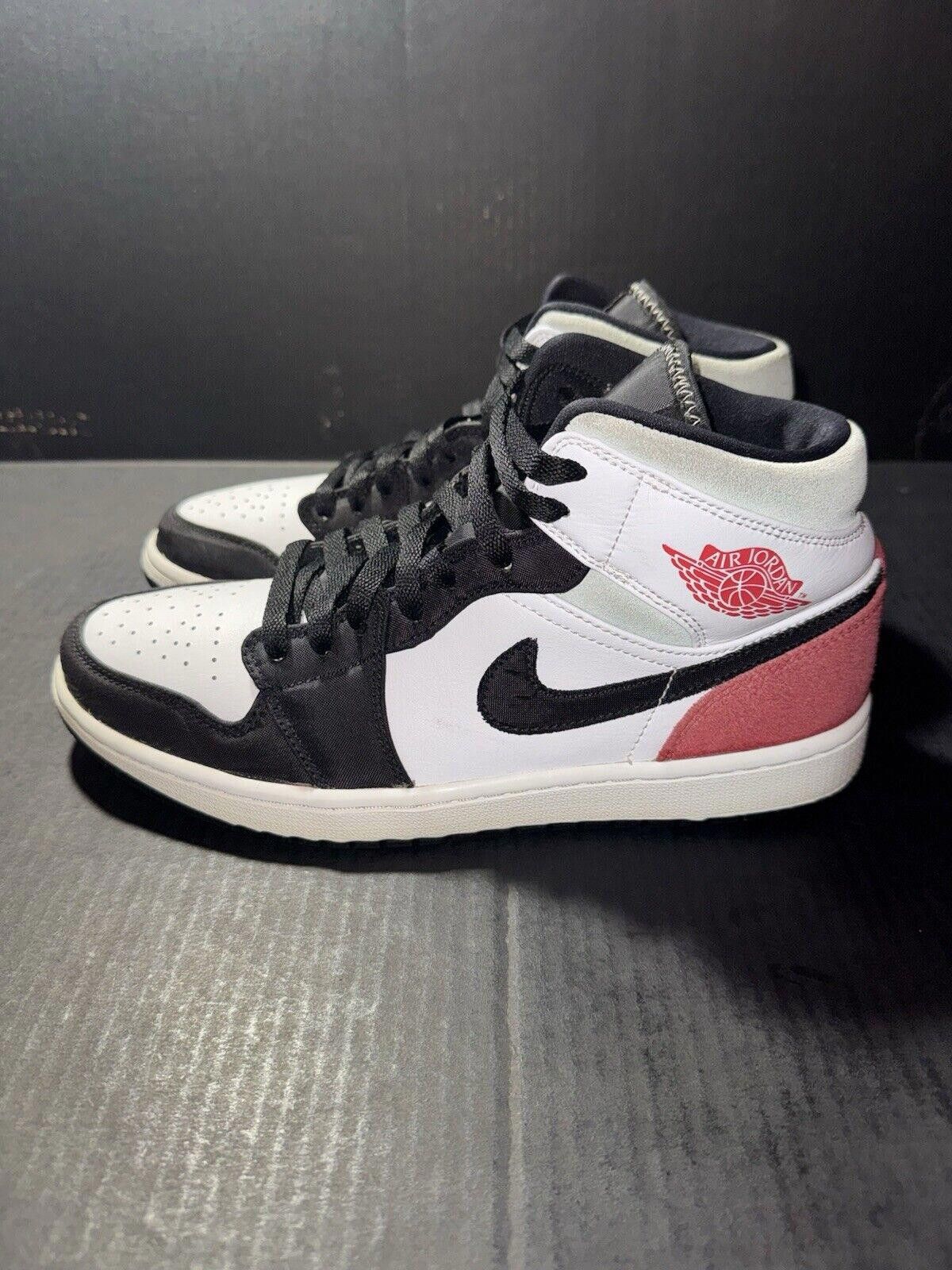 Jordan Brand Nike Air Jordan 1 Retro SE Red Black Toe 852542-100 Sz 9.5 Size US 9.5 / EU 42-43 - 5 Thumbnail