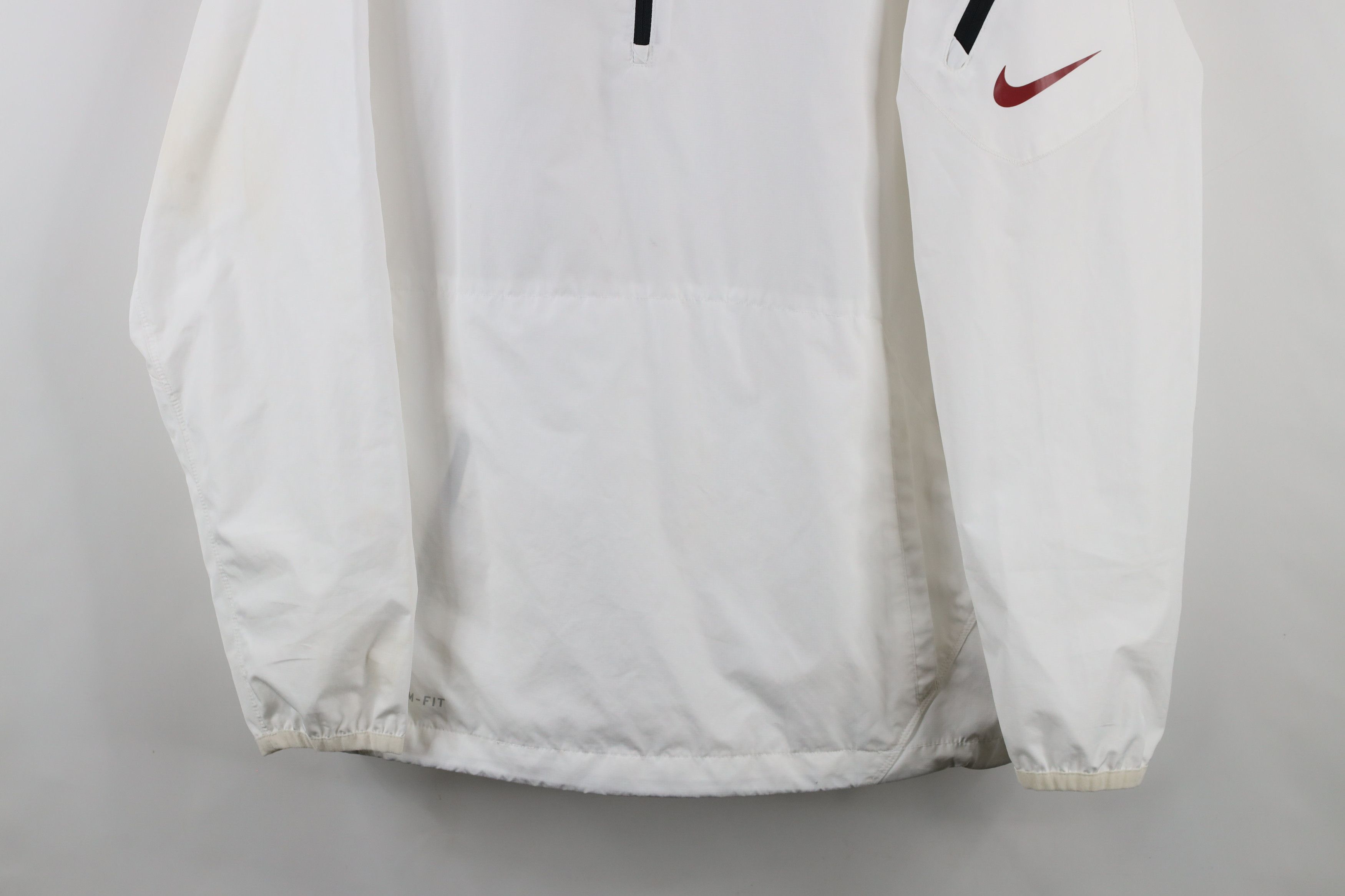Nike × Vintage Nike Fit Iowa State University Half Zip Pullover Rain Jacket Size US M / EU 48-50 / 2 - 3 Thumbnail