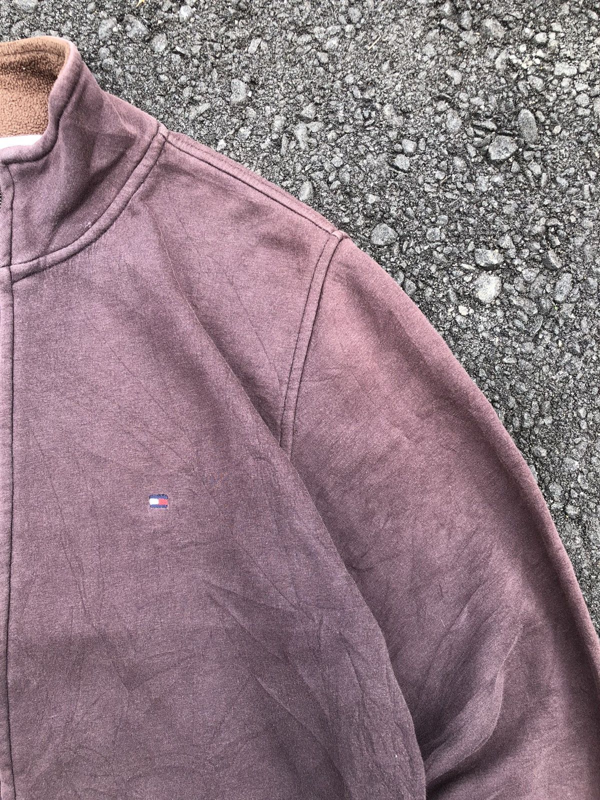 Tommy Hilfiger Vintage Beauty Faded Tommy Hilfiger Fullzipper Fleece Jacket Size US L / EU 52-54 / 3 - 5 Thumbnail