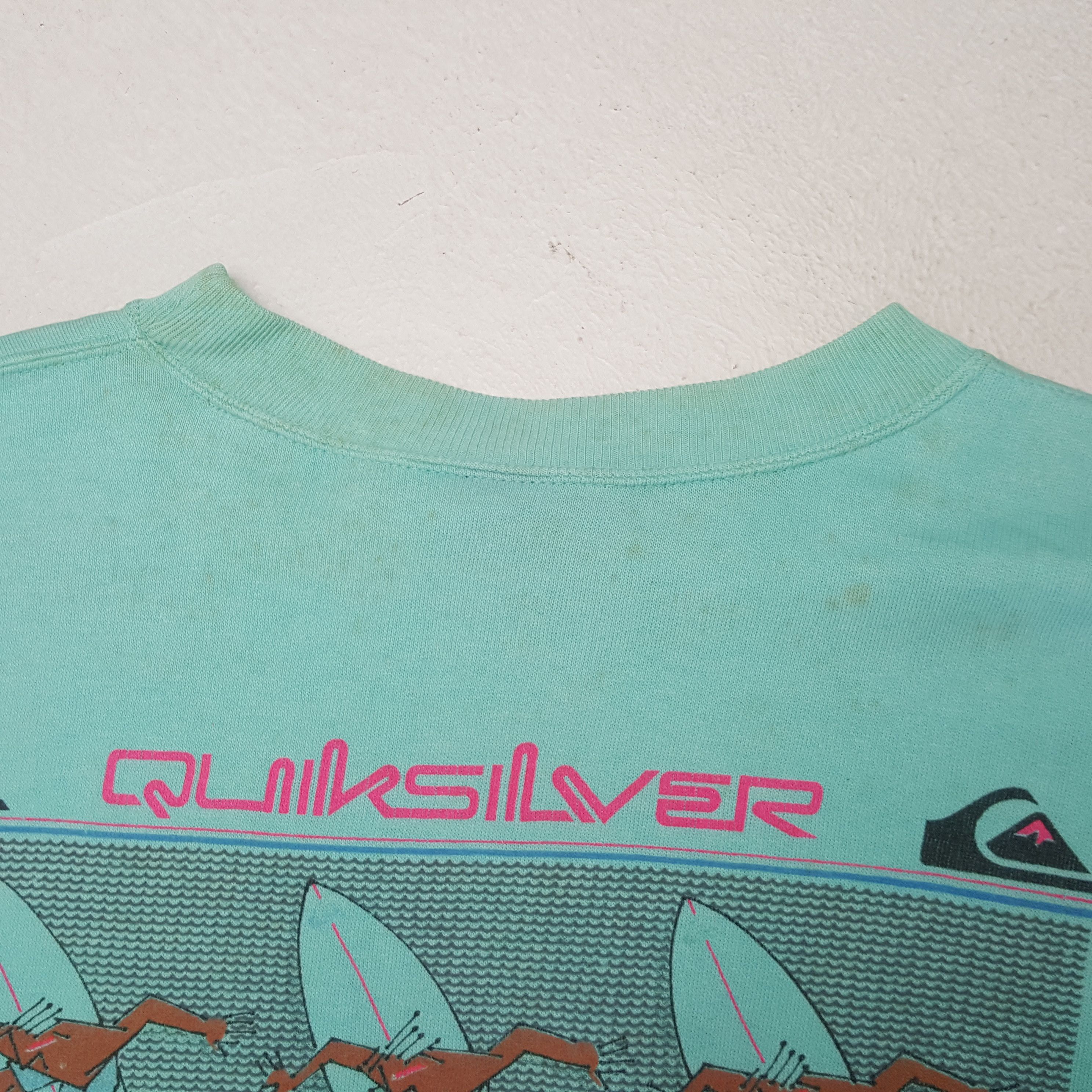 Quiksilver Quiksilver Surfing Style Vintage Sweatshirt RR25 Size US L / EU 52-54 / 3 - 10 Thumbnail