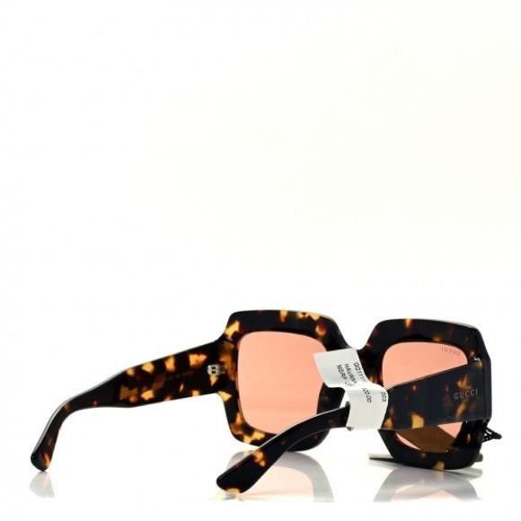 Gucci GUCCI Square Sunglasses GG1111S Havana Size ONE SIZE - 11 Thumbnail