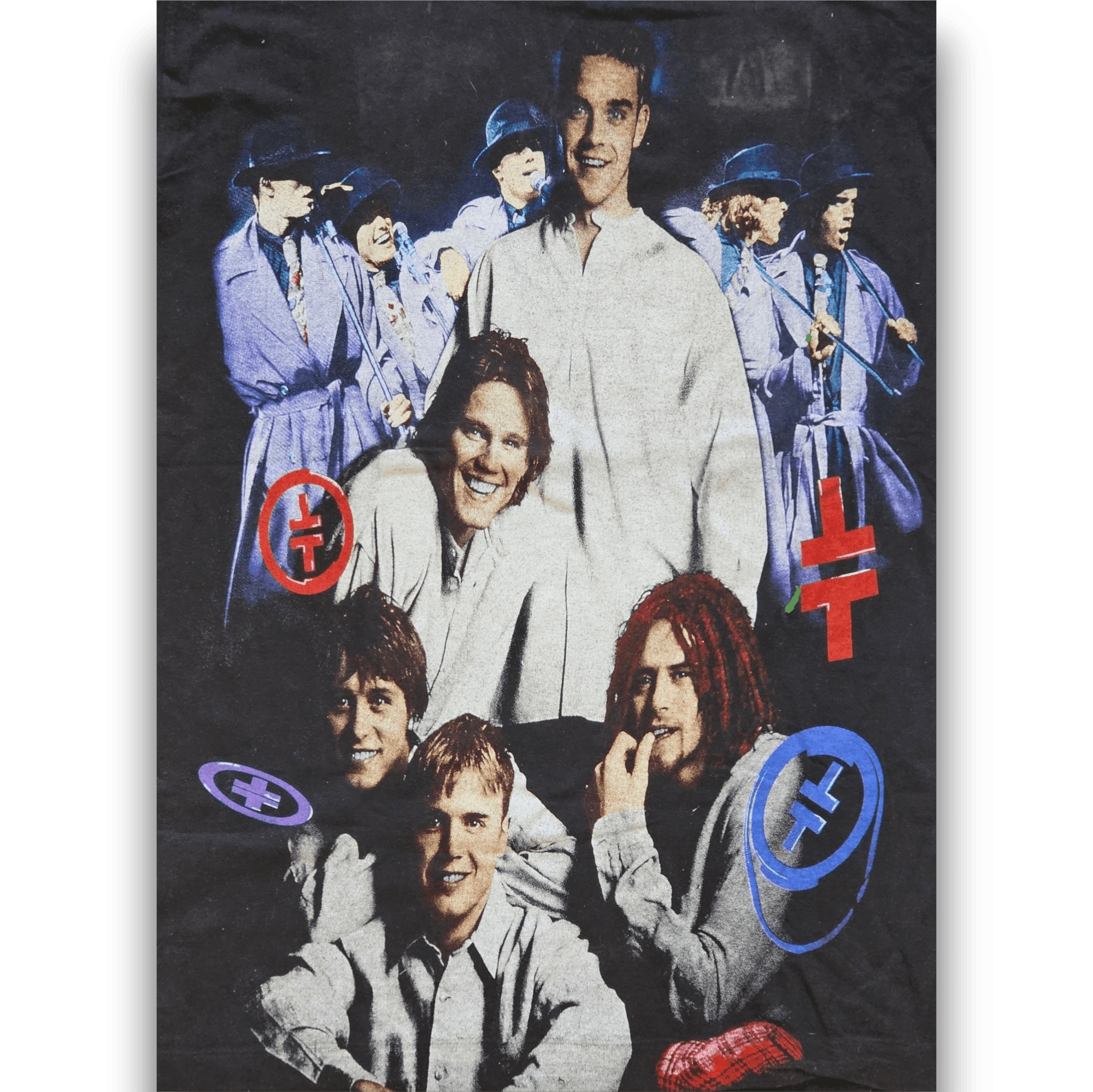 Band Tees Take That Vintage AOP Crazy Tee Size US M / EU 48-50 / 2 - 2 Thumbnail