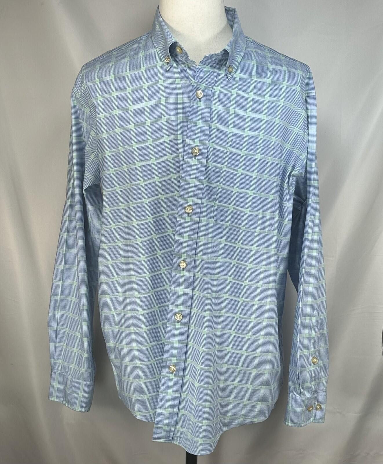 Orvis Orvis Checked Classic Fit Oxford Button Up Blue Mens XL Size US XL / EU 56 / 4 - 1 Thumbnail