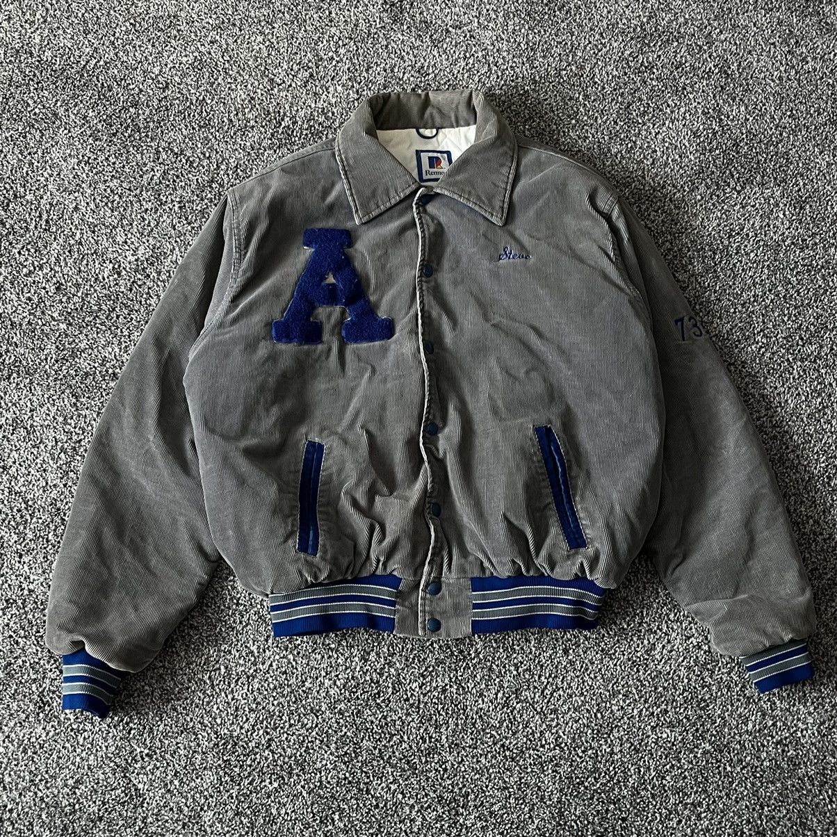 Rennoc × Vintage 1973 Rennoc Vintage "Auburn Football" Varisty Bomber Jacket Size US XL / EU 56 / 4 - 1 Thumbnail