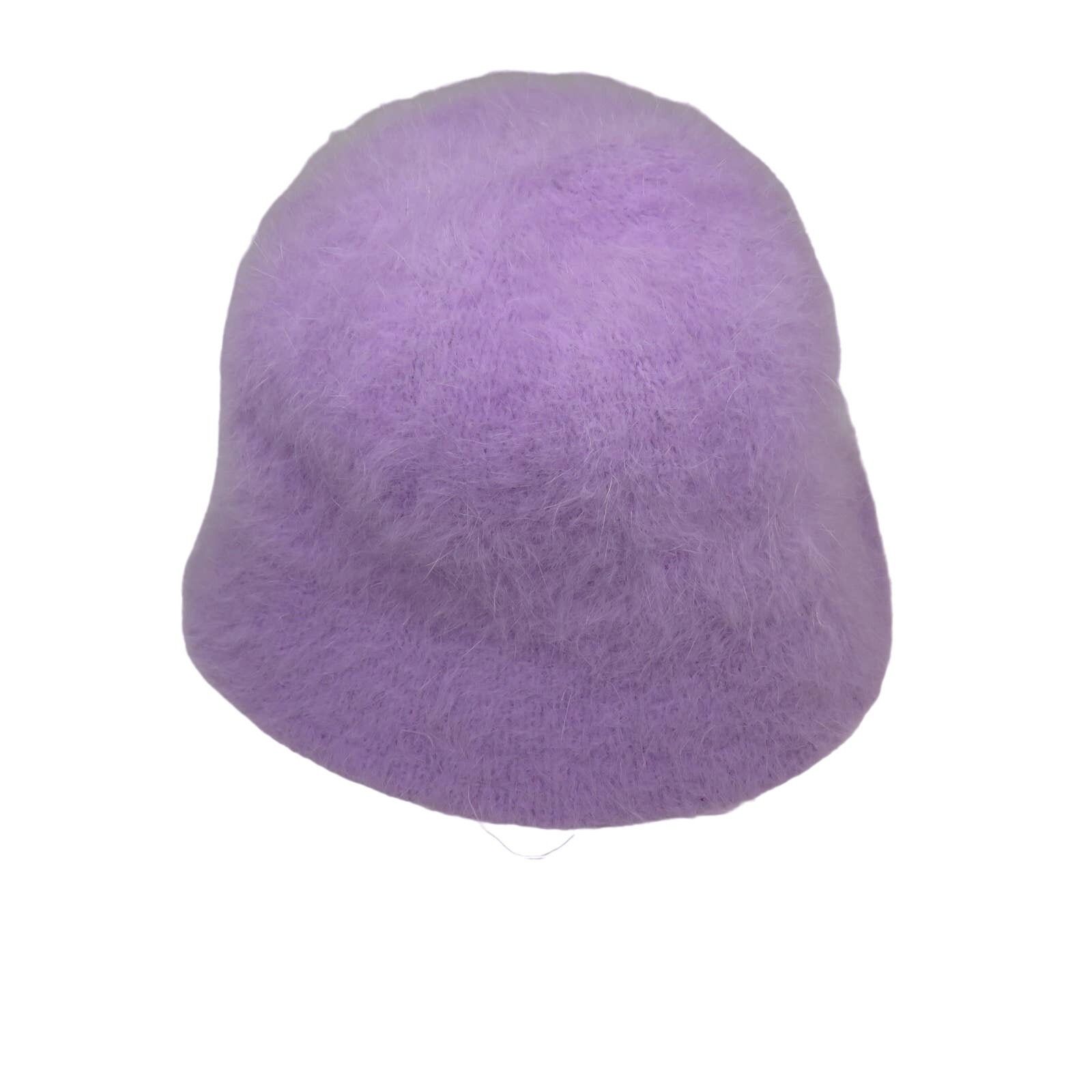 Cider Cider Y2K Pastel Purple Fuzzy Bucket Hat Size ONE SIZE - 3 Thumbnail