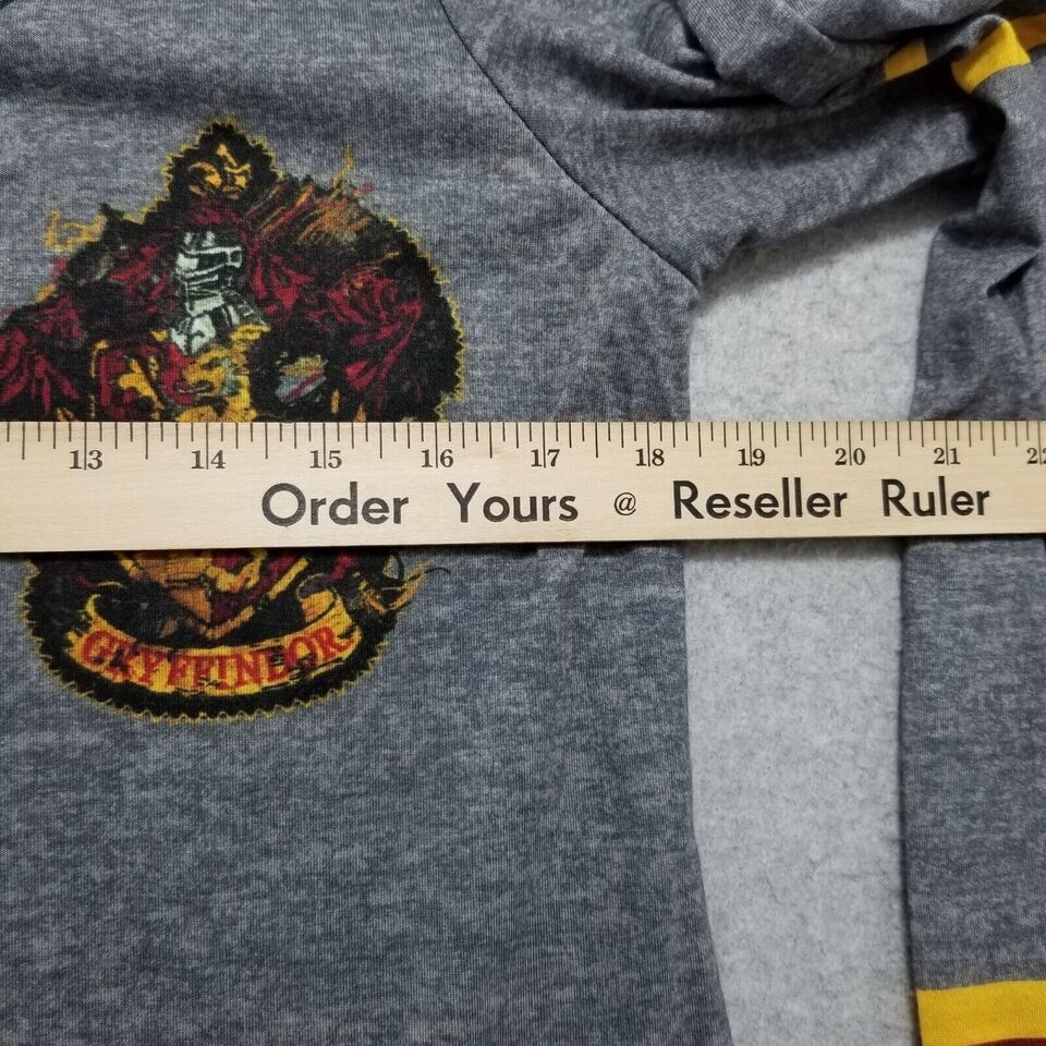 Other Harry Potter Shirt Womens Medium Gray Long Sleeve Crew Neck Size M / US 6-8 / IT 42-44 - 4 Thumbnail