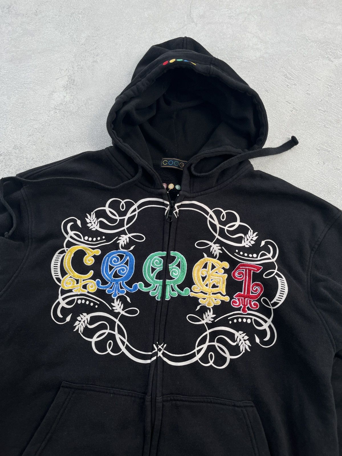 Coogi Iconic Embroidered Coogi Australia Hoodie Sweater Size US XL / EU 56 / 4 - 2 Thumbnail