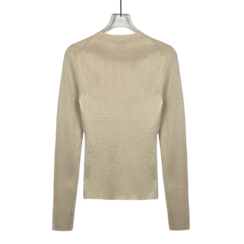 Balenciaga Balenciaga Apricot Letter Long Sleeve Crew Neck Long Sleev Size S / US 4 / IT 40 - 2 Thumbnail