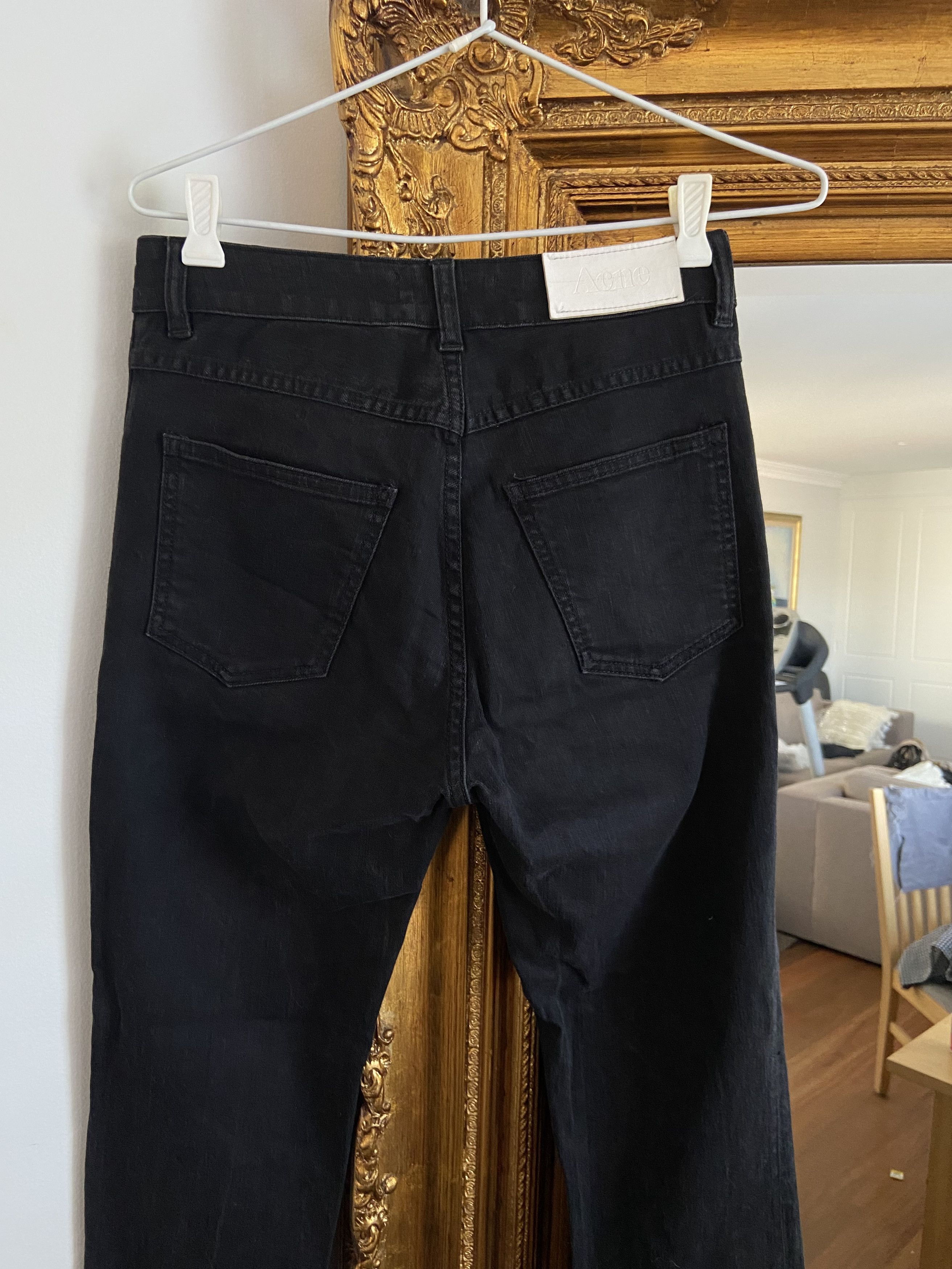Acne Studios High Waisted Jeans Slim Size 28" / US 6 / IT 42 - 15 Thumbnail