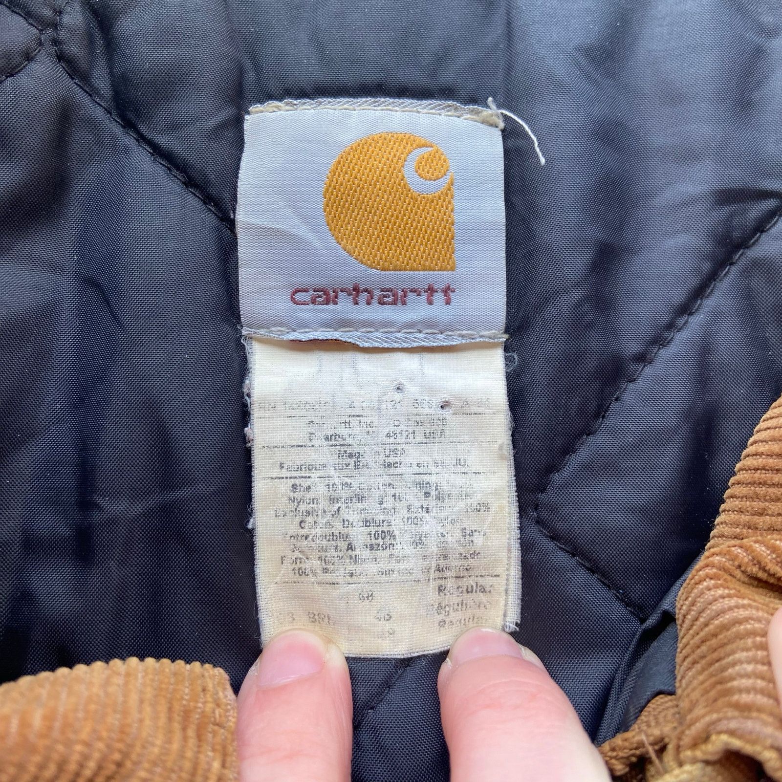 Carhartt Vintage 90s USA Made Carhartt Tan Chore Coat XXL Size US XXL / EU 58 / 5 - 4 Thumbnail