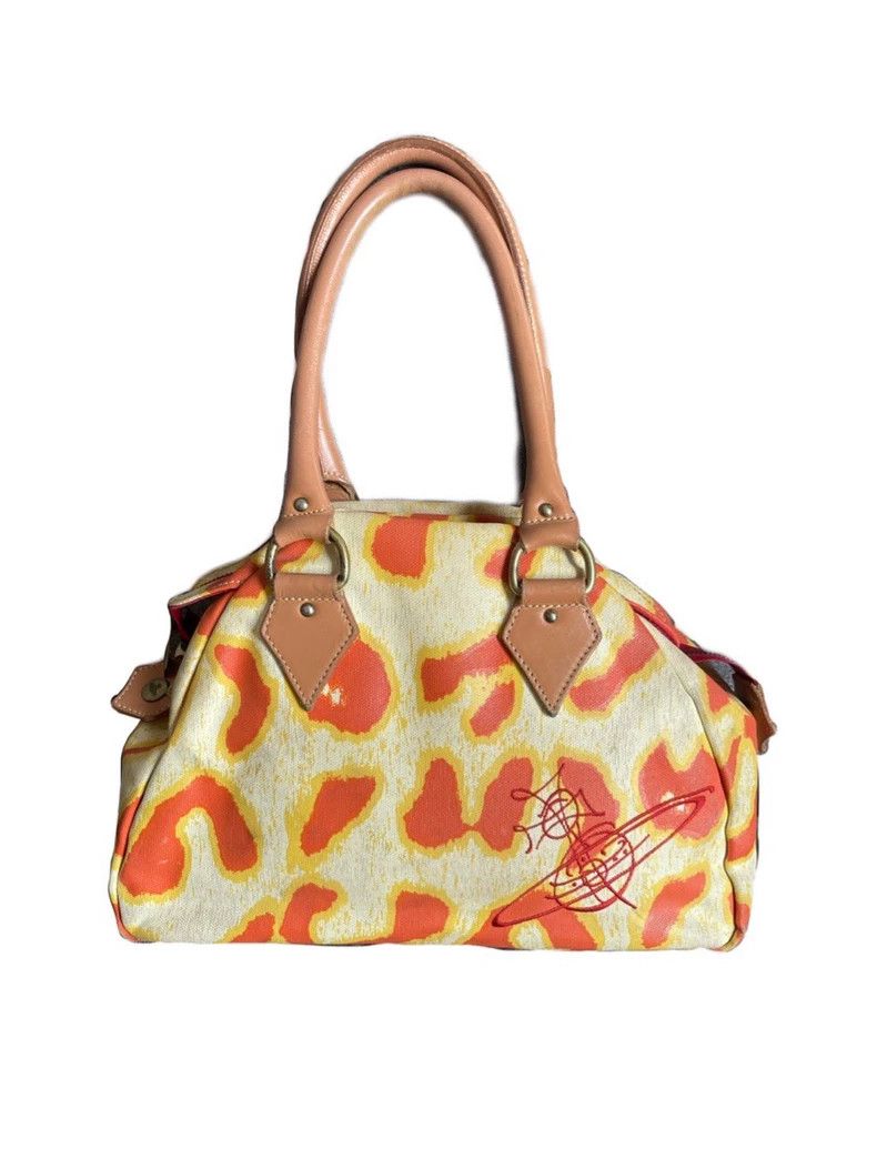 Vivienne Westwood Vivienne Westwood size os Yellow leopard print vintage larg Size ONE SIZE - 2 Thumbnail
