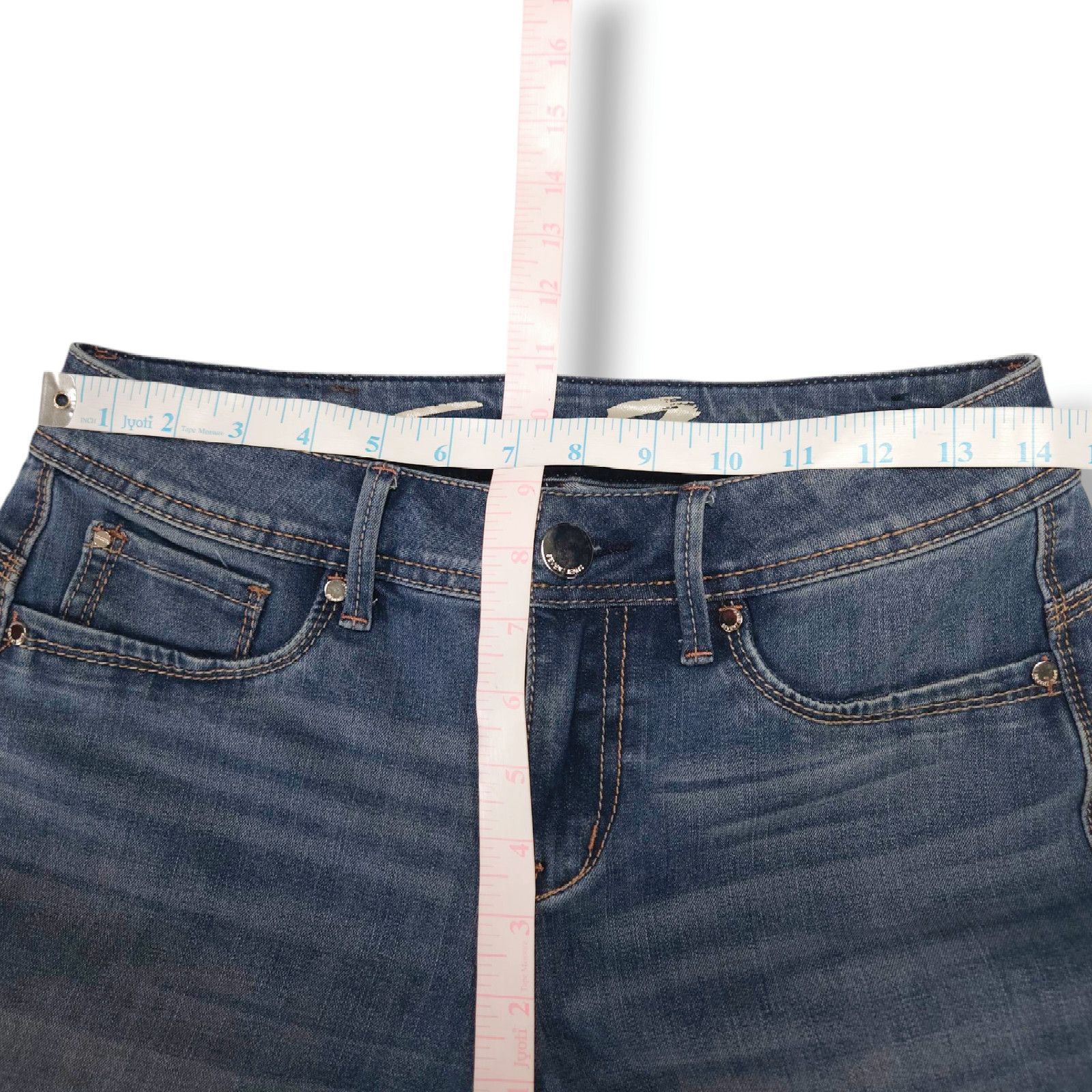 Seven 7 EUC Seven 7 Mid Rise Slim Legging Jeans Sz. 4 [27.5] x28 Size 27" / US 4 / IT 40 - 8 Thumbnail
