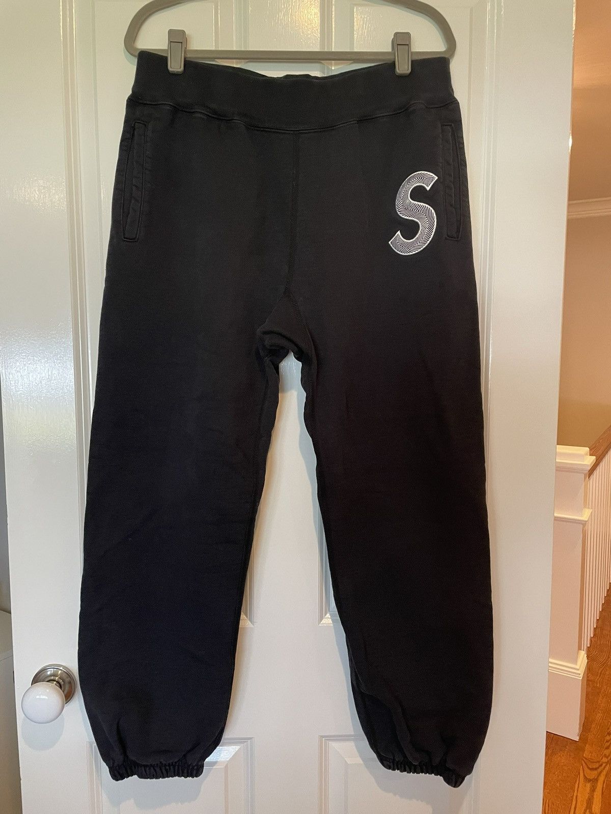 Supreme Supreme S Logo Track Pants in Black | Grailed