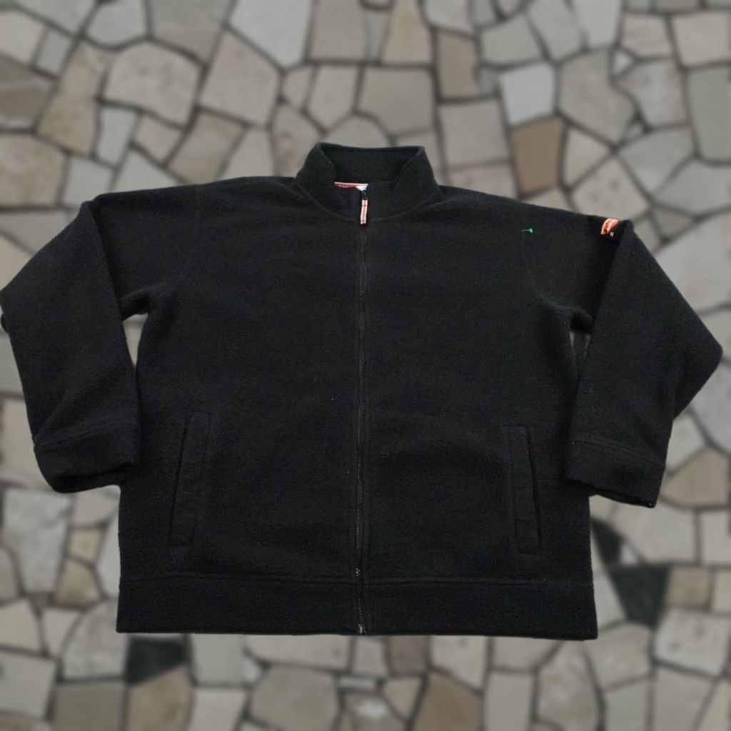 Orvis VINTAGE Orvis Jacket Mens L Black Sherpa Fleece High Pile Full Zip Hiking Fishing Casual Travel Size US L / EU 52-54 / 3 - 1 Thumbnail