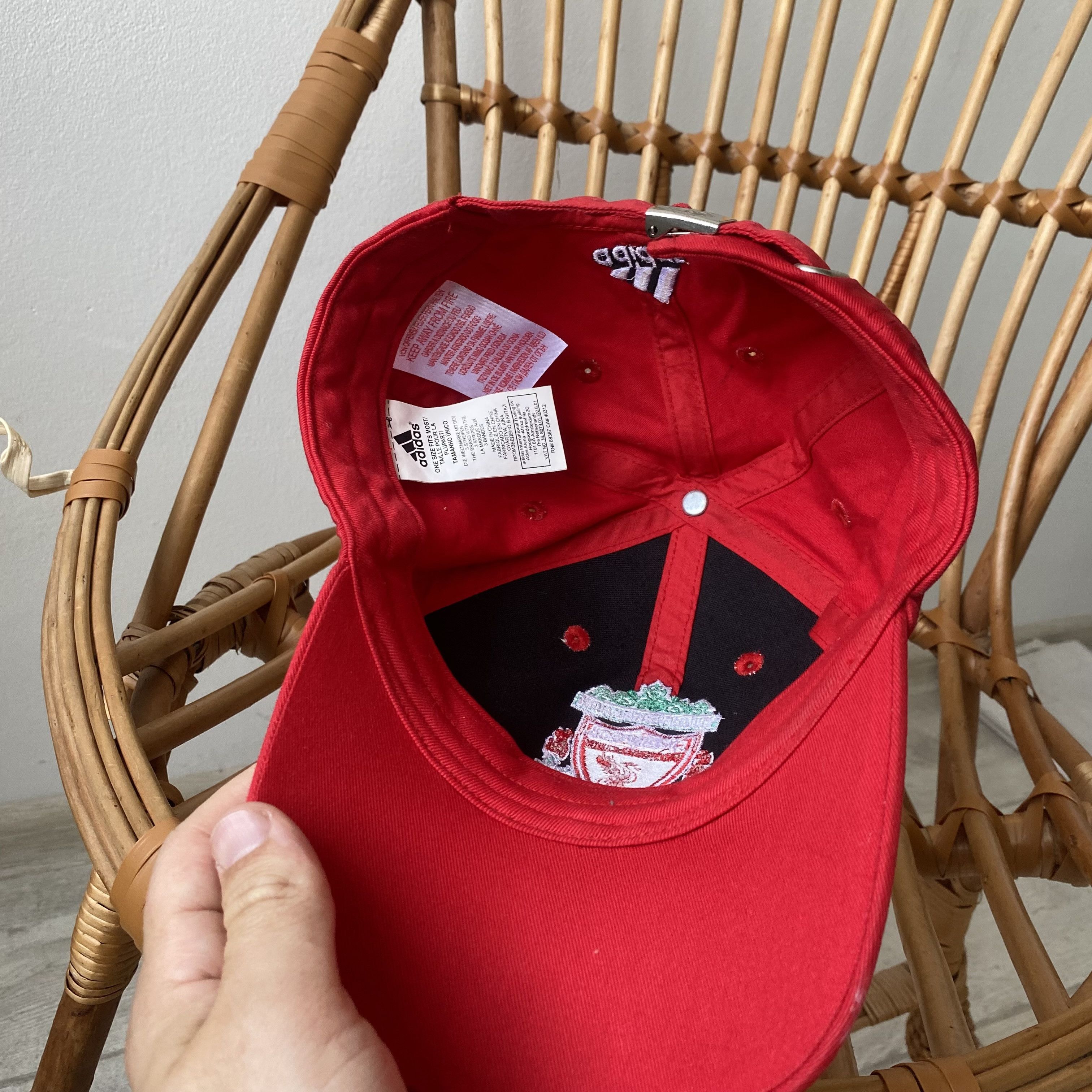 Adidas Blockore Adidas Liverpool FC Cap Jersey Hat Football Size ONE SIZE - 5 Thumbnail