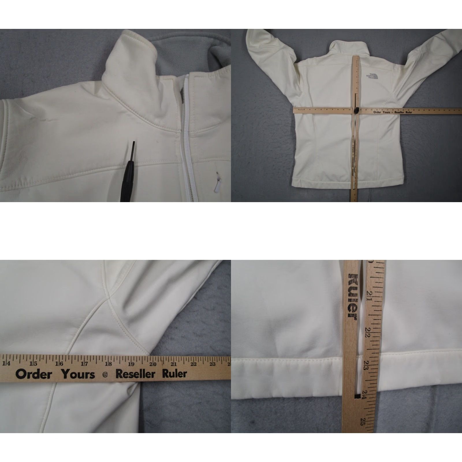 The North Face The North Face Women's white full zip TNF Apex Bionic softshell jacket The North Face Jacket Women Medium White Full Zip TNF Apex Softshell Work Ski ✔ Size M / US 6-8 / IT 42-44 - 8 Thumbnail