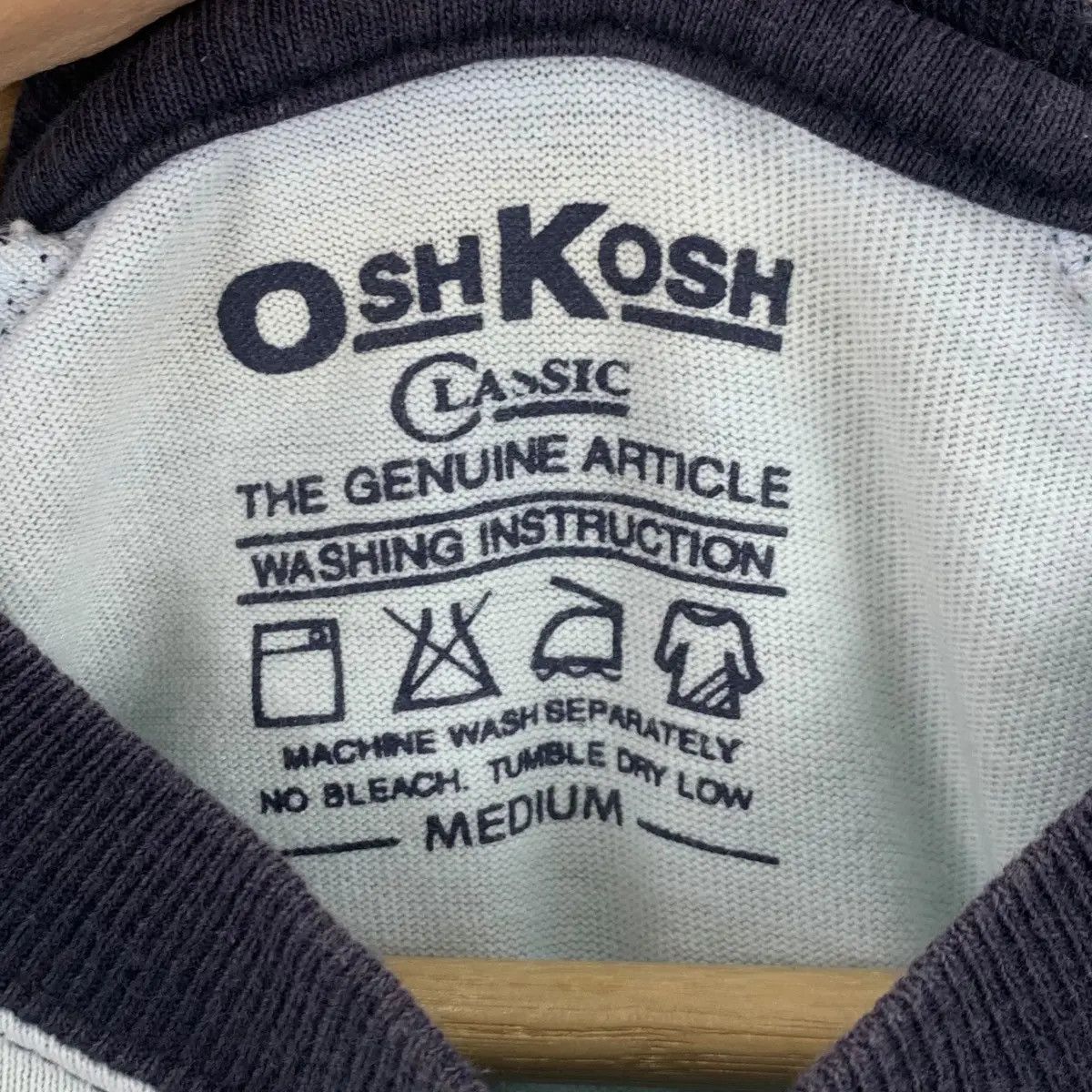 Oshkosh Vintage OSHKOSH JAPAN Natural Dye Raglan Tee Shirt Top Size US M / EU 48-50 / 2 - 5 Thumbnail