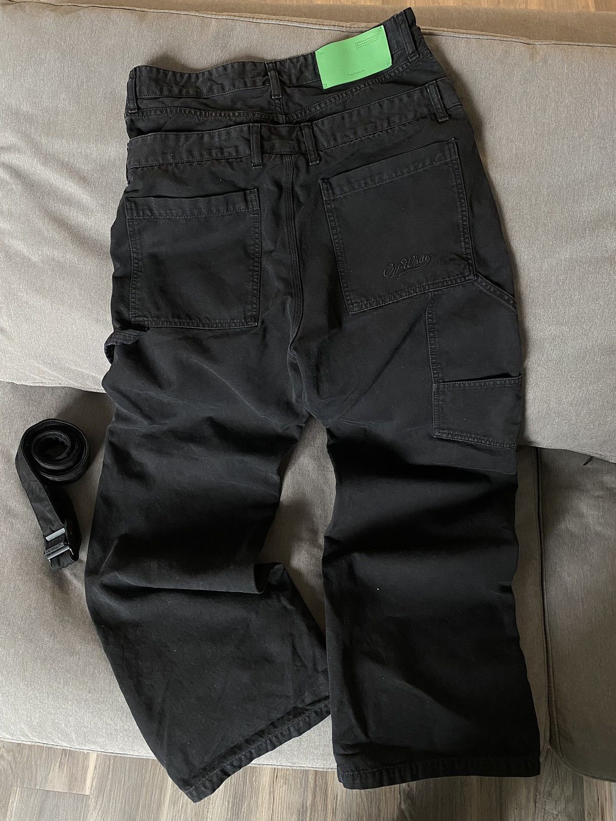 Off-White Double-waistband Jeans Size US 30 / EU 46 - 6 Thumbnail