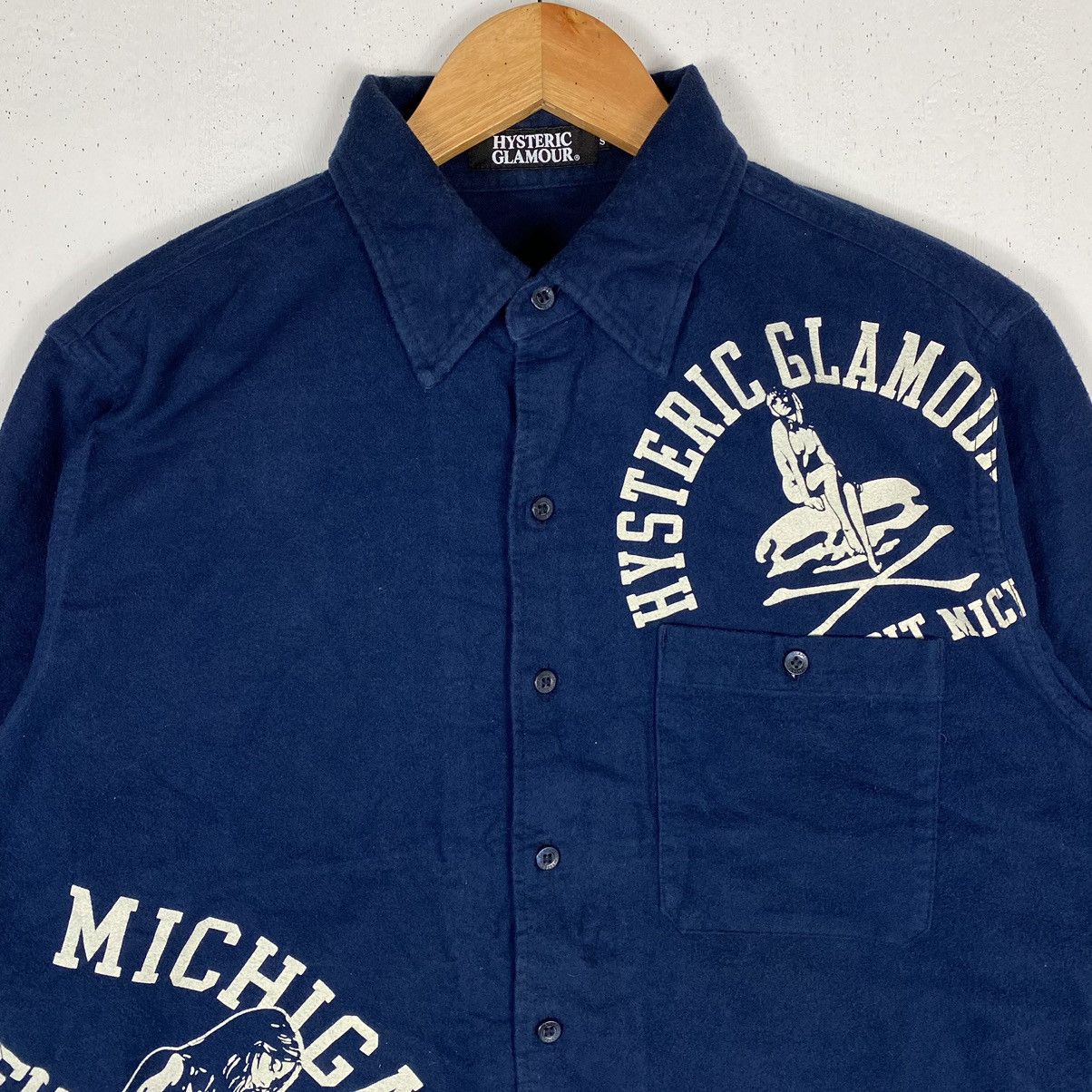 Hysteric Glamour HYSTERIC GLAMOUR DETROIT MICHIGAN FUNHOUSE 1969 BUTTON UP Size US S / EU 44-46 / 1 - 3 Thumbnail