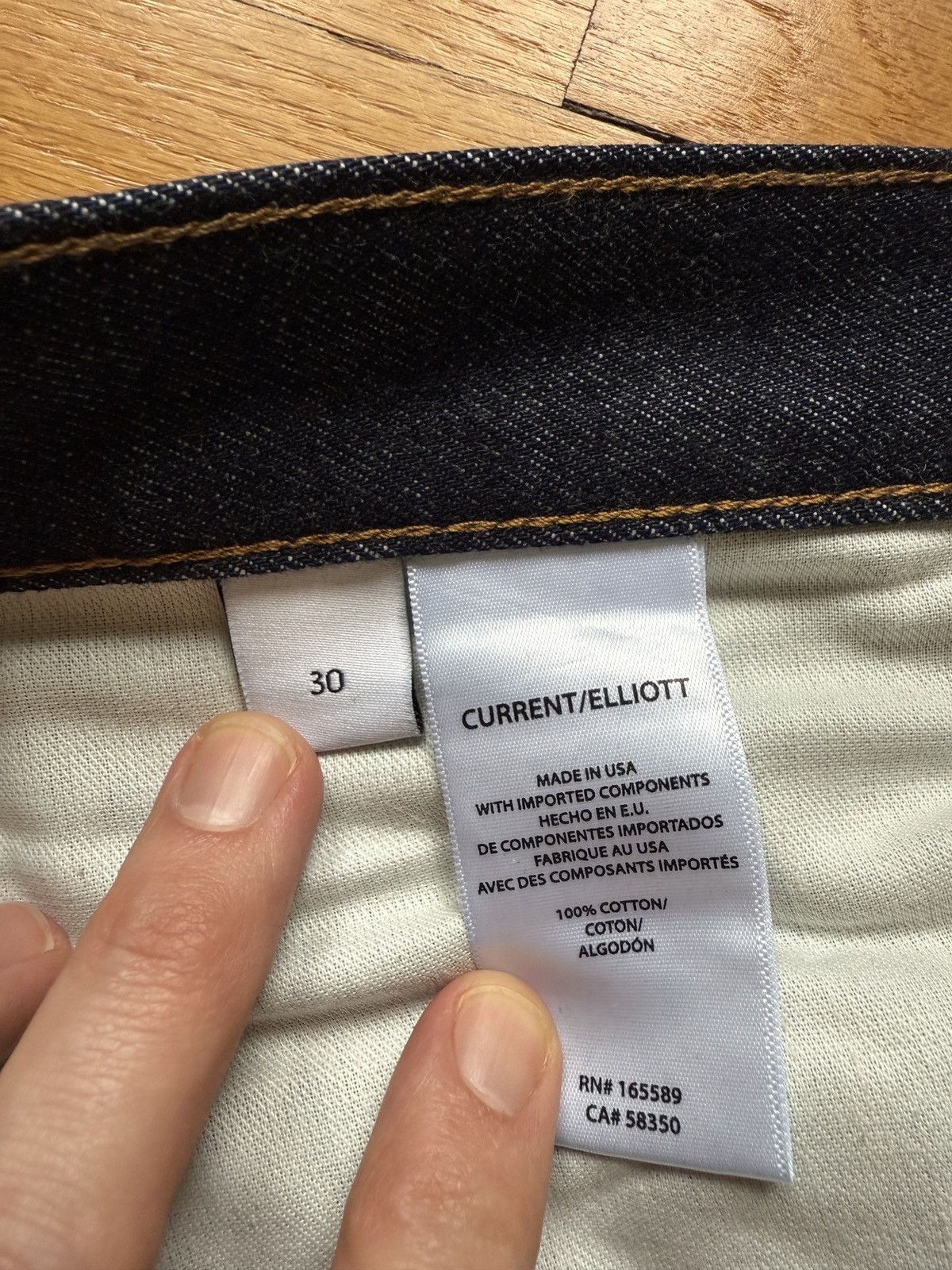 Current/Elliot Current Elliot Waylon Jean cem1001fsv3 Size US 30 / EU 46 - 7 Thumbnail