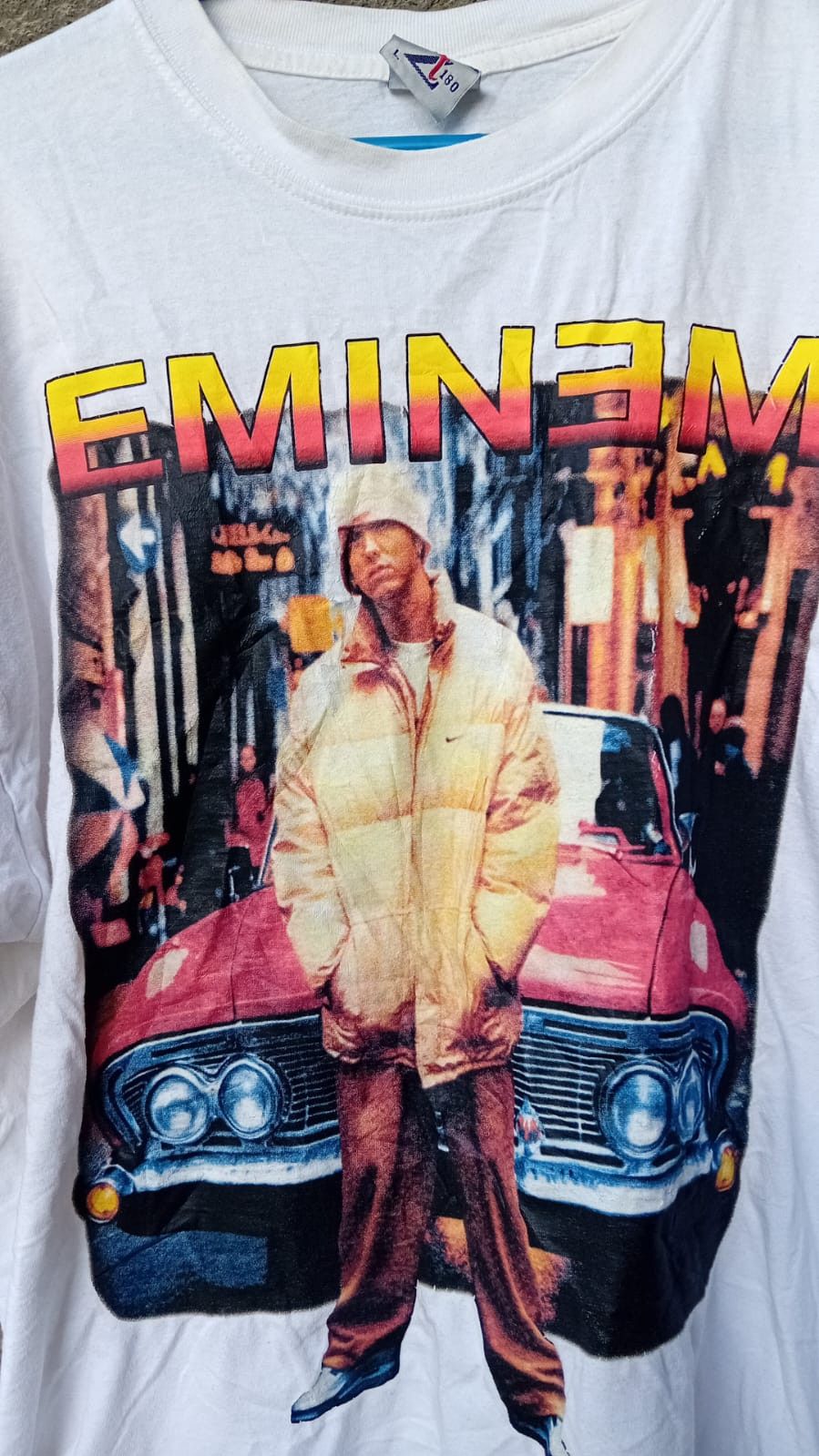 Eminem × Jerzees × Vintage Eminem The Marshall Mathers LP Vintage Rap t-shirt Jerzees L Size US L / EU 52-54 / 3 - 5 Thumbnail