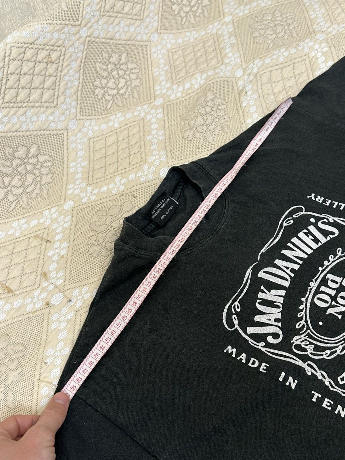 Vintage 🔥 Jack Daniels Whiskey Promo Faded T Shirt Y2K Guinness Beer Size US M / EU 48-50 / 2 - 9 Thumbnail