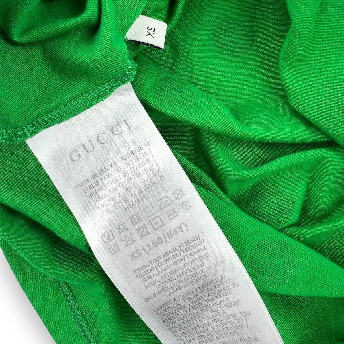 Gucci Gucci Green Polka Dot T Shirt Size US S / EU 44-46 / 1 - 4 Thumbnail