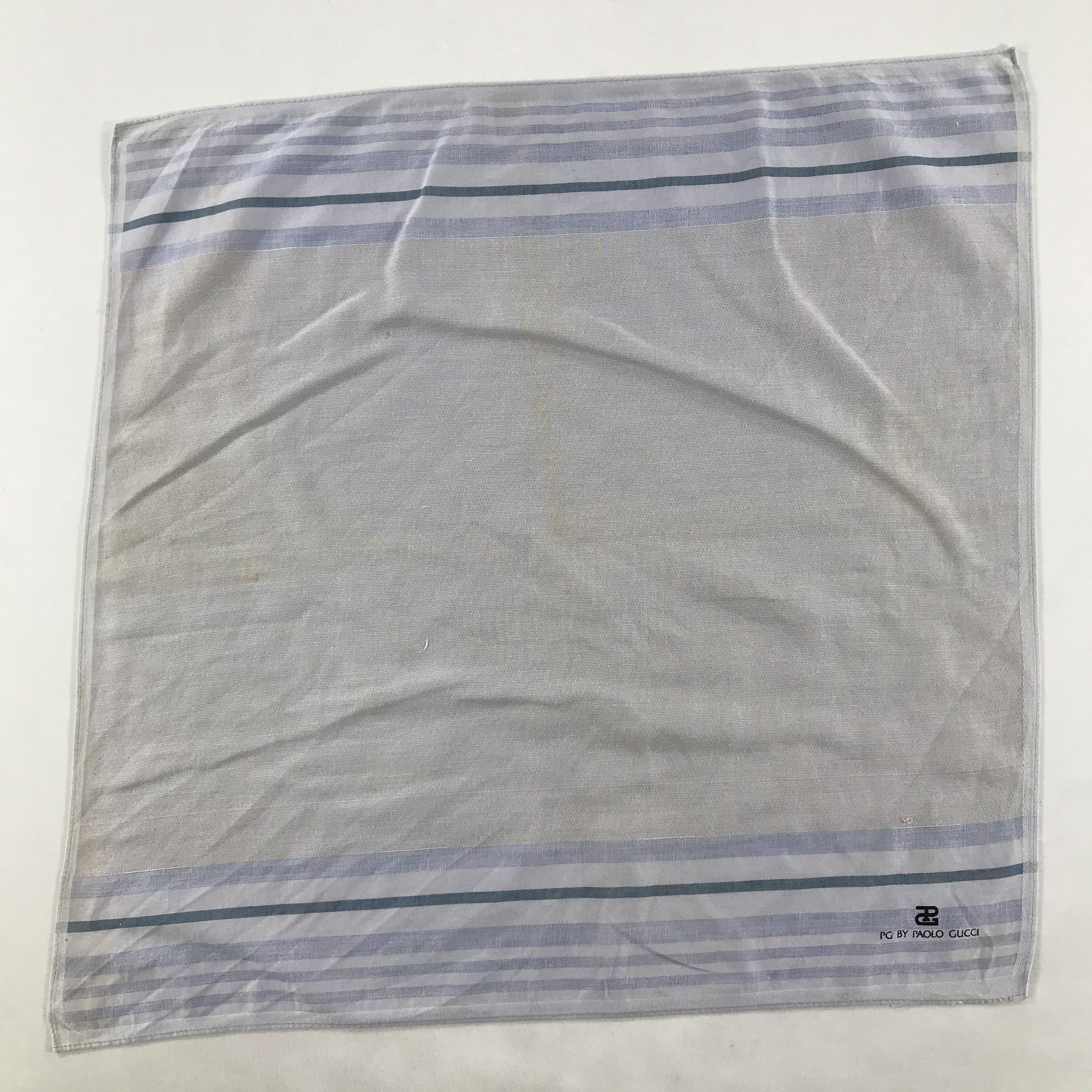 Paolo Gucci × Vintage Paolo Gucci Bandana / Handkerchief / Neckerchief - S1741 Size ONE SIZE - 1 Thumbnail