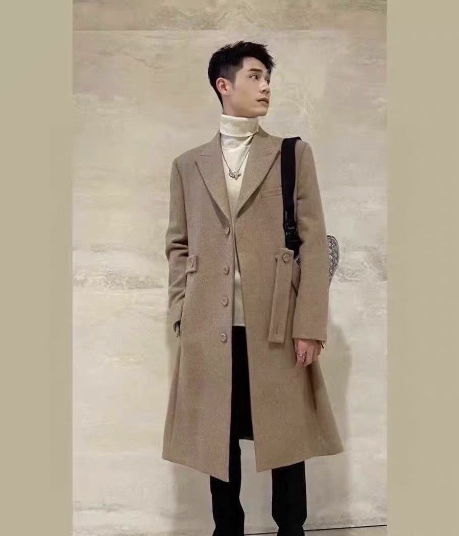 Dior Dior Peter Doig Alpaca Wool Coat Size US M / EU 48-50 / 2 - 9 Thumbnail