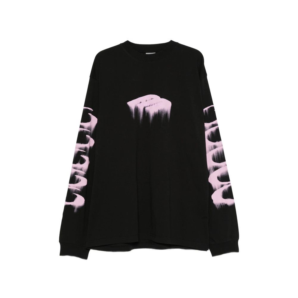 Balenciaga Balenciaga BLACK T-Shirts & Vests - T-Shirts Size US M / EU 48-50 / 2 - 1 Thumbnail