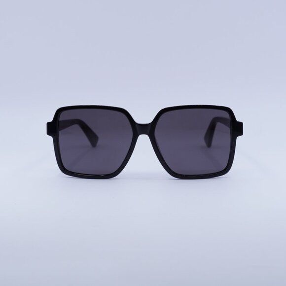 Bottega Veneta 🕶️ New Bottega Veneta BV1317SK 001 Sunglasses - Black Frame Size ONE SIZE - 2 Thumbnail