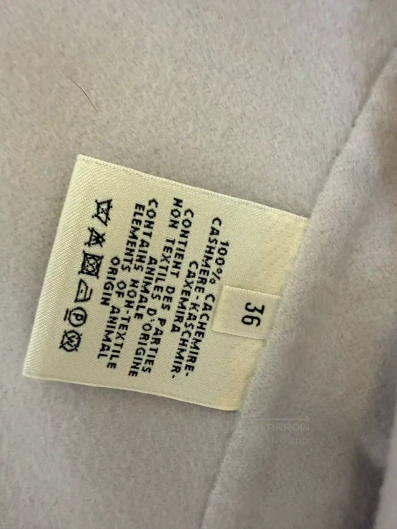 Hermes Hermes Women's Autumn/Winter Cashmere Coat-Straight Cut Size XS / US 0-2 / IT 36-38 - 6 Thumbnail