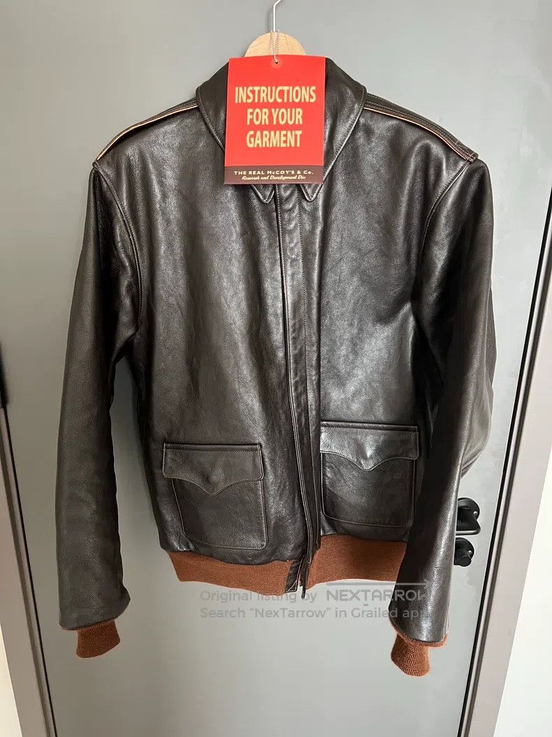 The Real McCoy's The Real McCoys A2 flight jacket Size US XXL / EU 58 / 5 - 1 Thumbnail