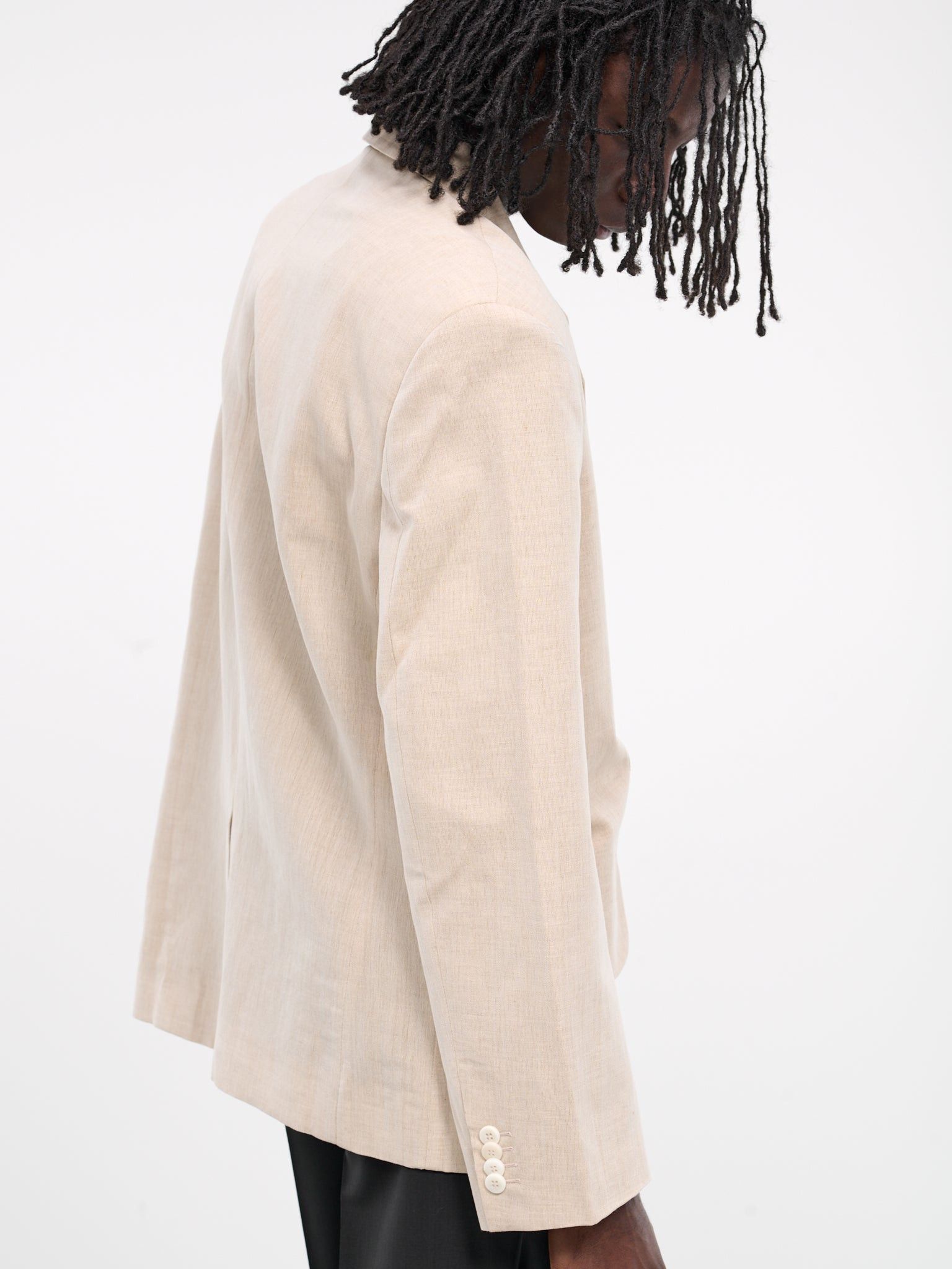 Jacquemus o1s22i1n1024 Single Breasted Jacket in Beige Size US M / EU 48-50 / 2 - 4 Thumbnail