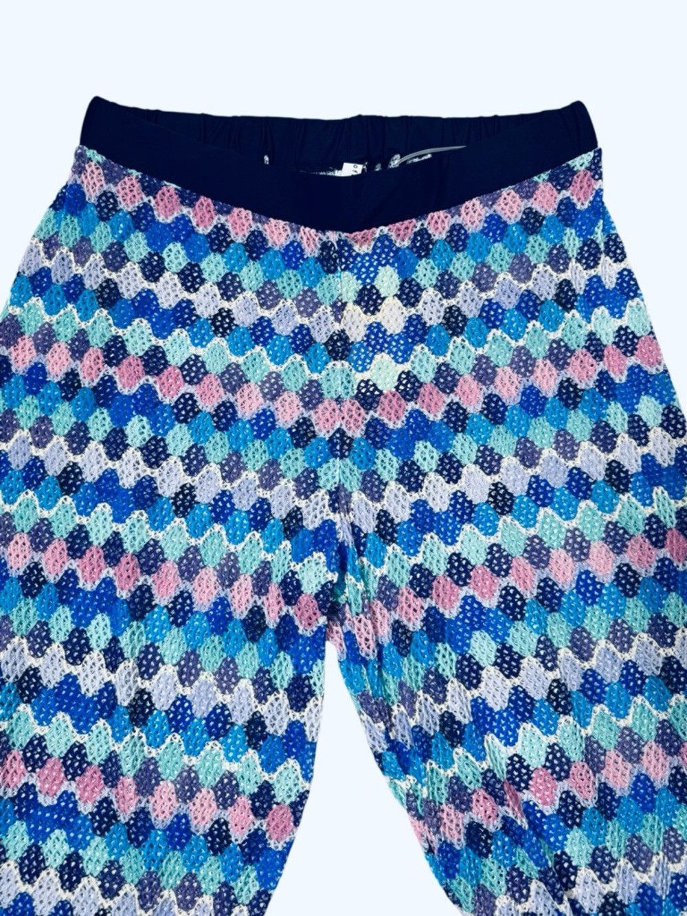 Other NWT New $138 Gottex Retro Riviera Netted Crochet Beach Pant Size 38" / US 16 / IT 52 - 3 Thumbnail