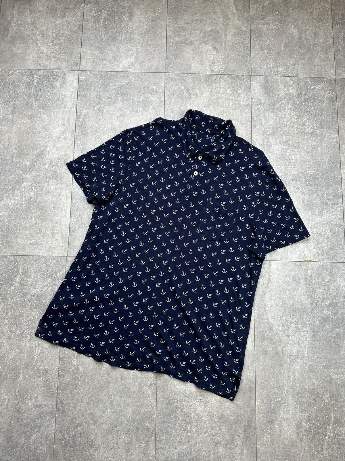Other Polo Ralph Lauren Anchor Printed Graphic Tee Size US XL / EU 56 / 4 - 2 Thumbnail