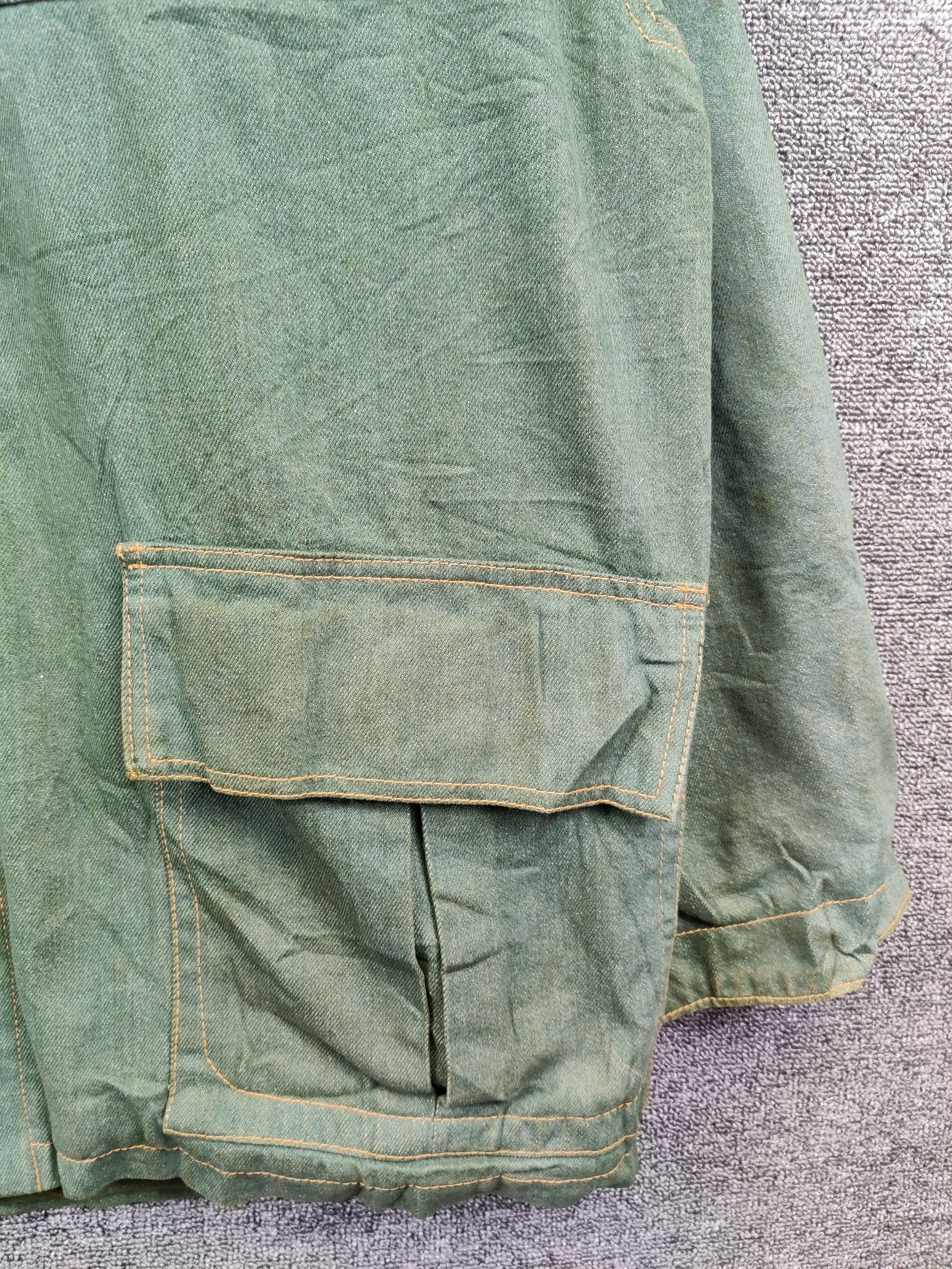 Kenzo Vintage Kenzo Jeans Chore Denim Oversize Jacket Size US XL / EU 56 / 4 - 3 Thumbnail