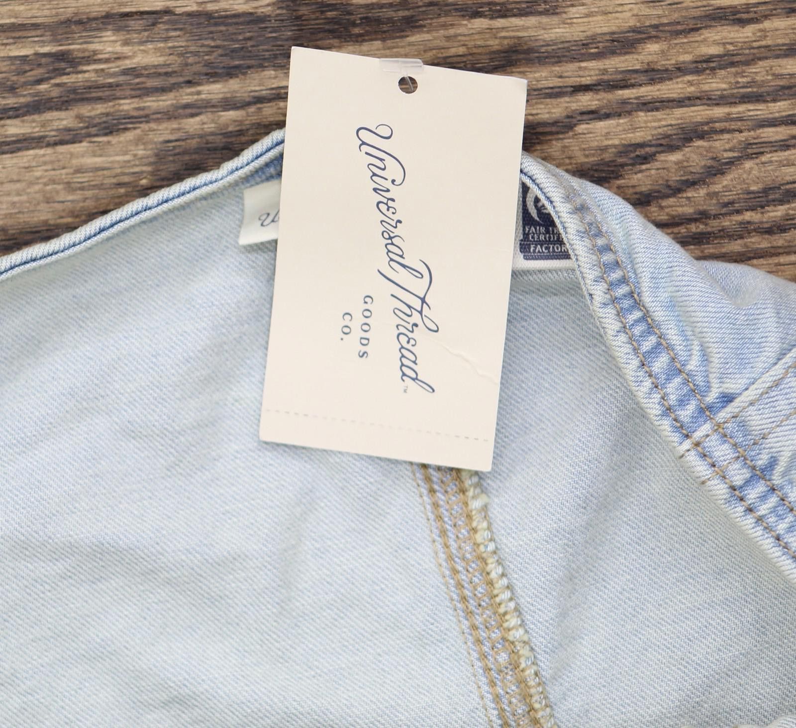 Other Nwt Universal Thread Denim Halter Shirt Light Wash Blue L Size L / US 10 / IT 46 - 3 Thumbnail