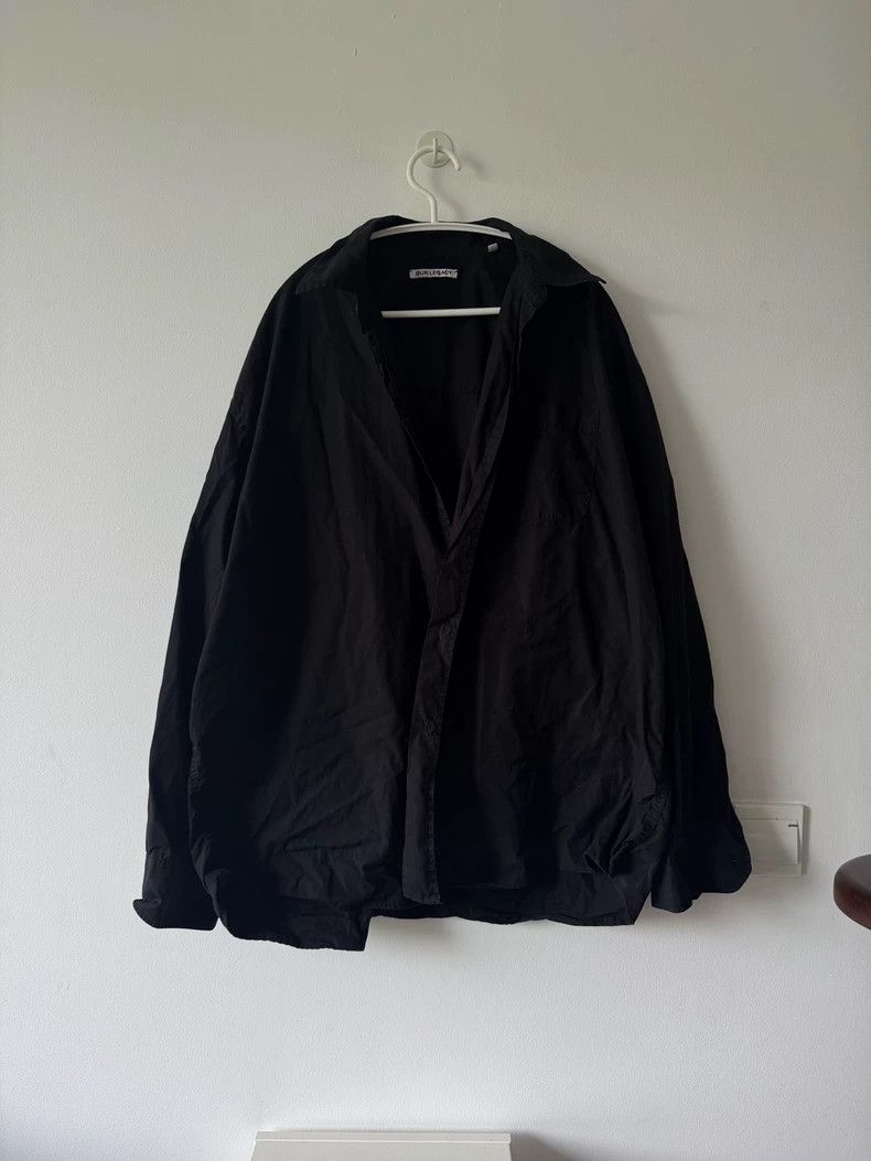 Our Legacy Our Legacy size48 Pure black long-sleeved shirt Size US M / EU 48-50 / 2 - 1 Thumbnail