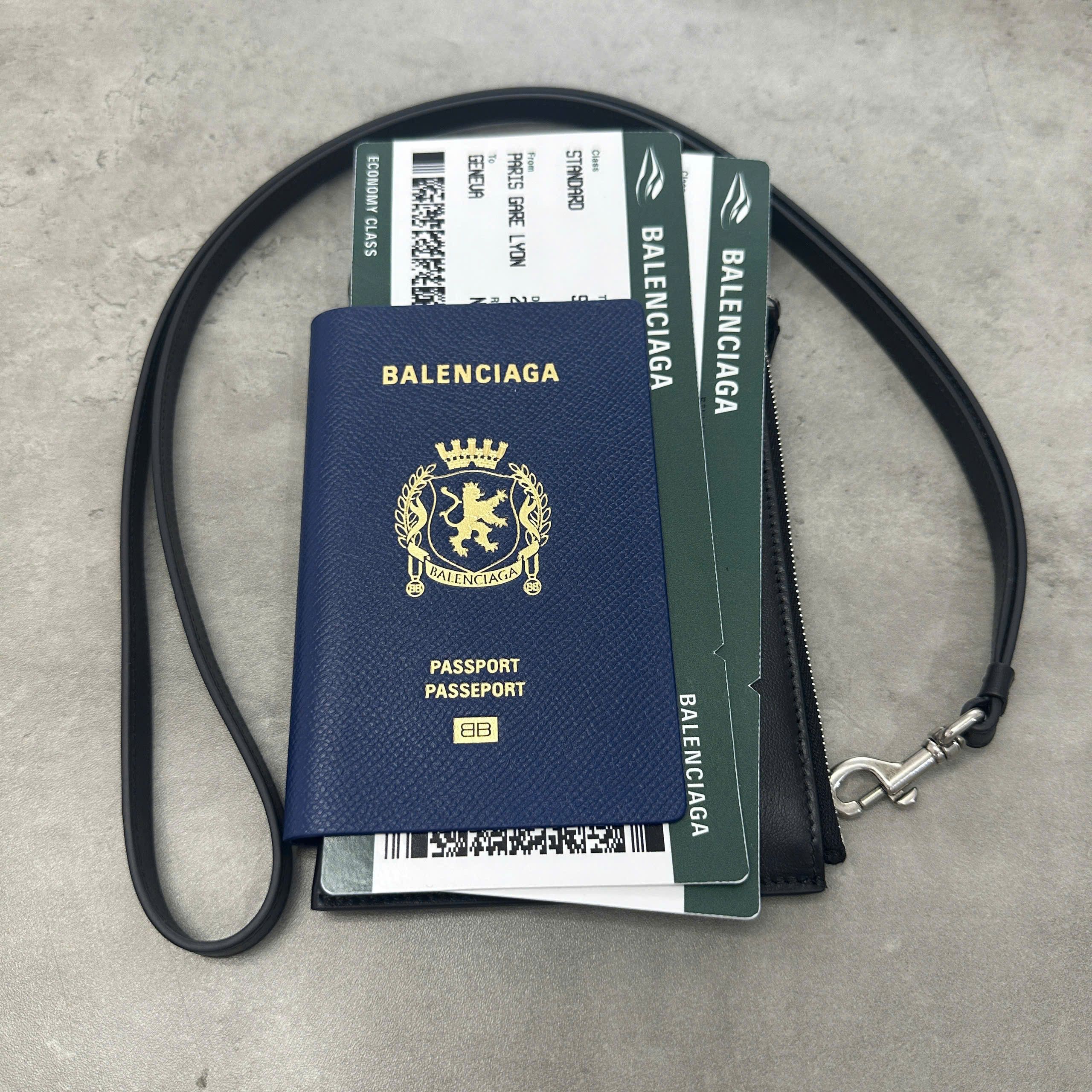Balenciaga BALENCIAGA Men's Passport Phone Holder In