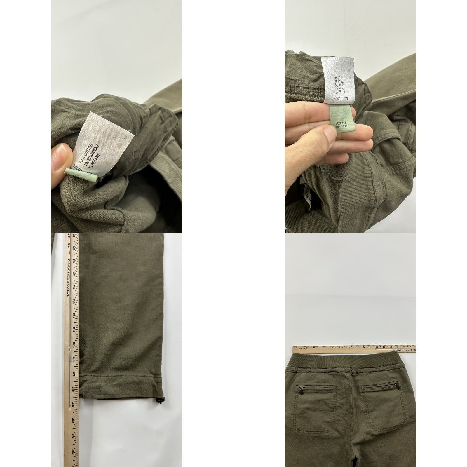 Orvis Orvis Sweatpants Women’s 8 Green Slim Joggers Activewear Pants Ladies Slim Fit Green 8 Womens Size 30" / US 8 / IT 44 - 8 Thumbnail
