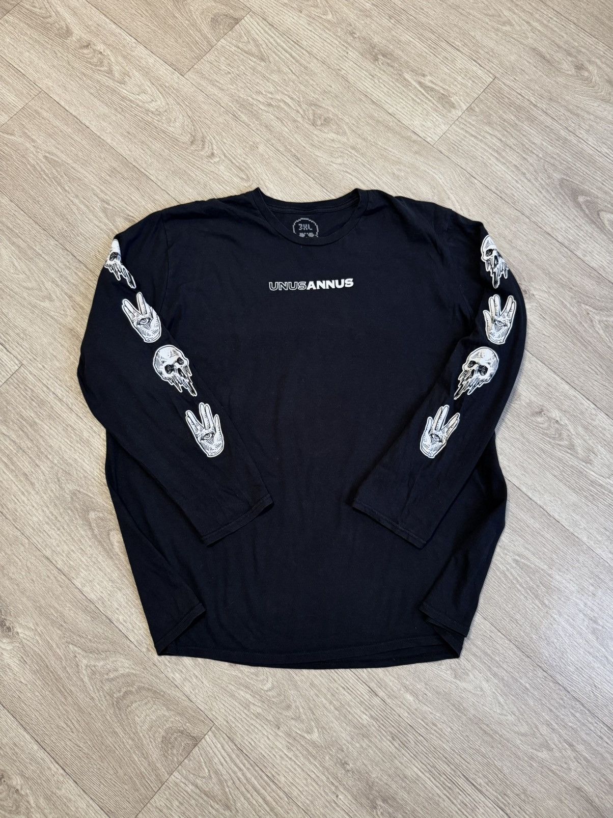 Vintage 🔷Limited Unus Annus Y2K Long sleeve T-shirt🔷 Size US XXL / EU 58 / 5 - 1 Thumbnail