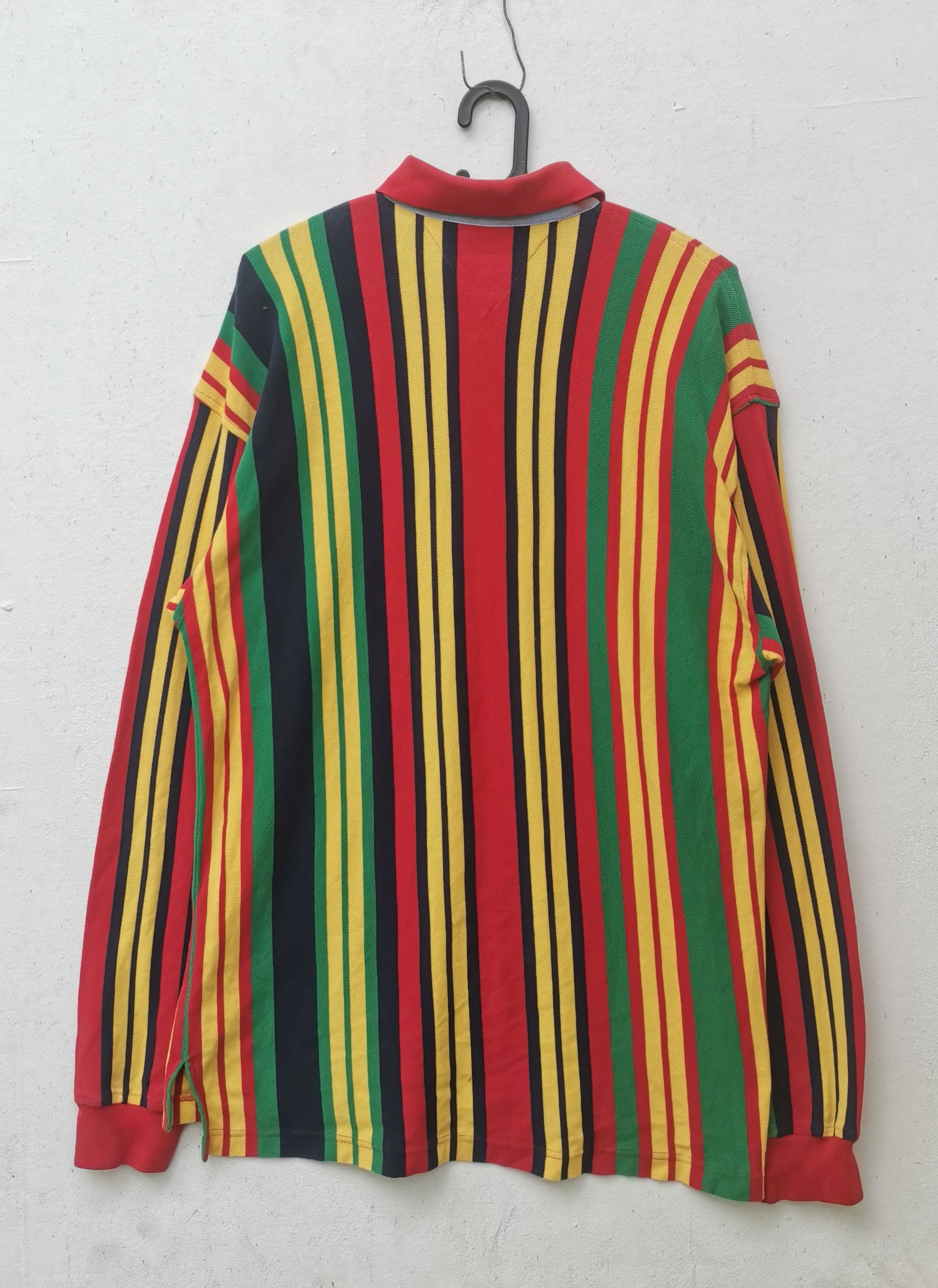 Tommy Hilfiger × Vintage Rare vintage Tommy Hilfiger polos Long sleeve Size US XL / EU 56 / 4 - 3 Thumbnail