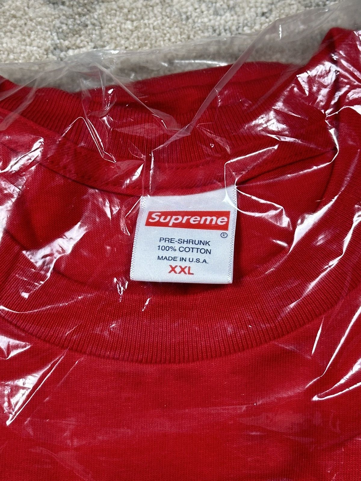 Supreme Supreme NYC Tee - Red - XXL - FW23 Size US XXL / EU 58 / 5 - 7 Thumbnail