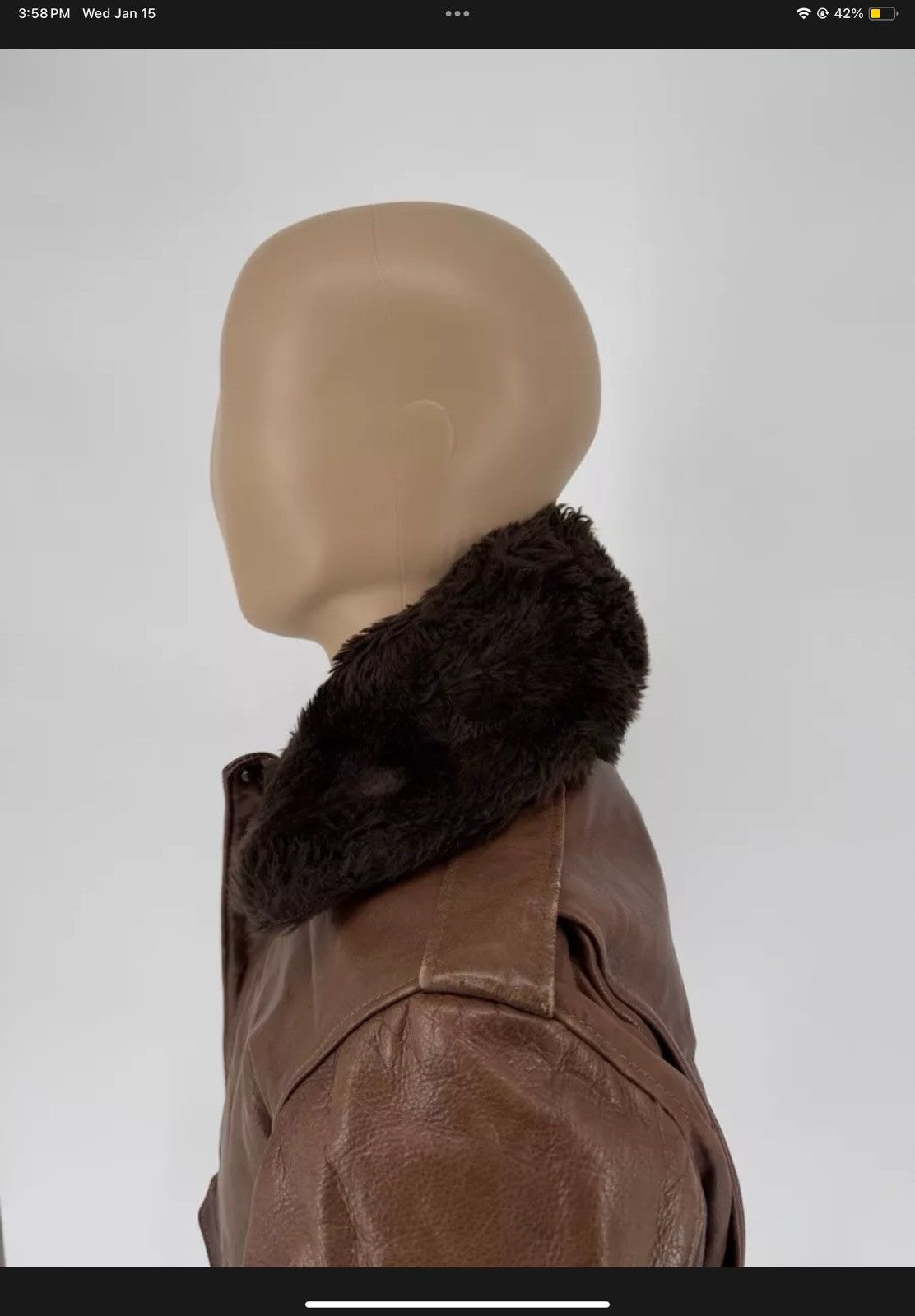Schott Vintage 90s Schott Leather Jacket Brown Chestnut Men’s M Size US M / EU 48-50 / 2 - 7 Thumbnail